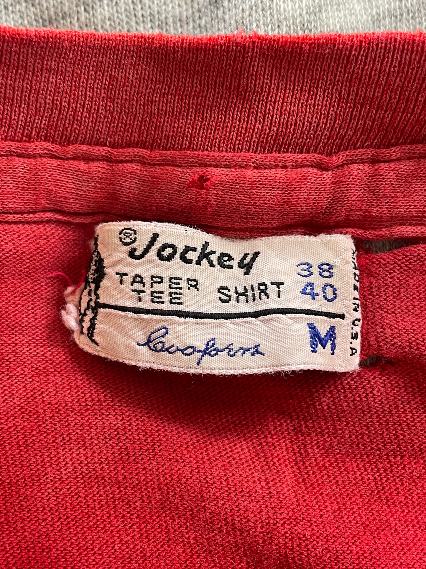 60s Blank Faded Red Tee