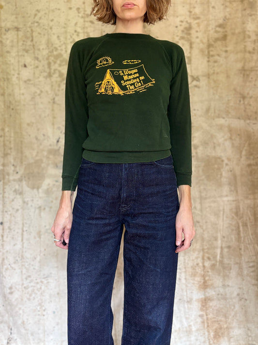 80s S. Wayne Monroe Girl Scouts Sweatshirt