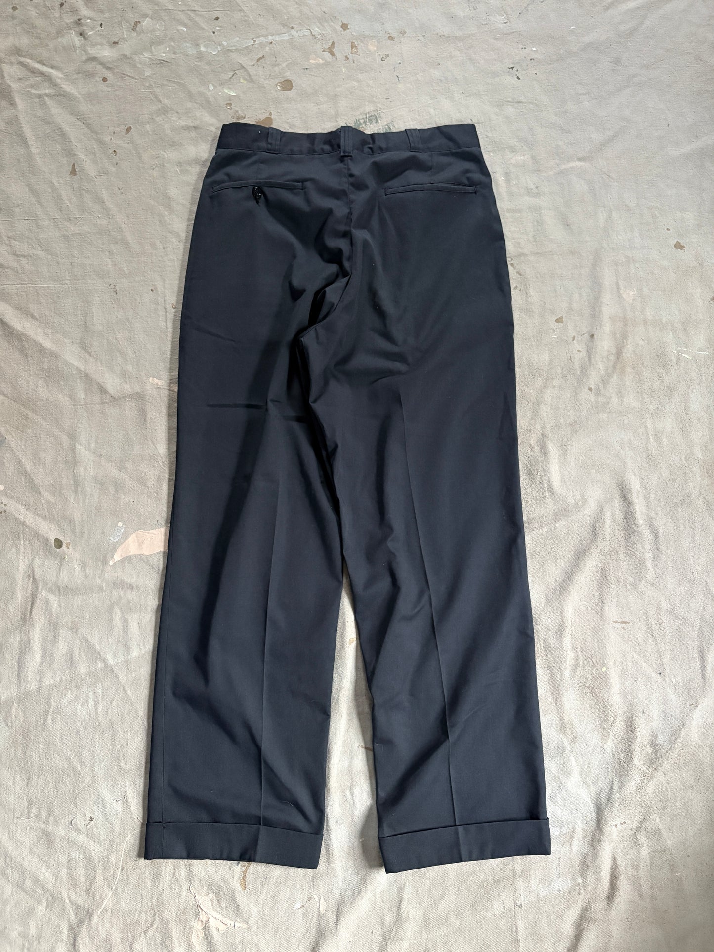 70s Big Mac Penn-Prest Blue Slacks