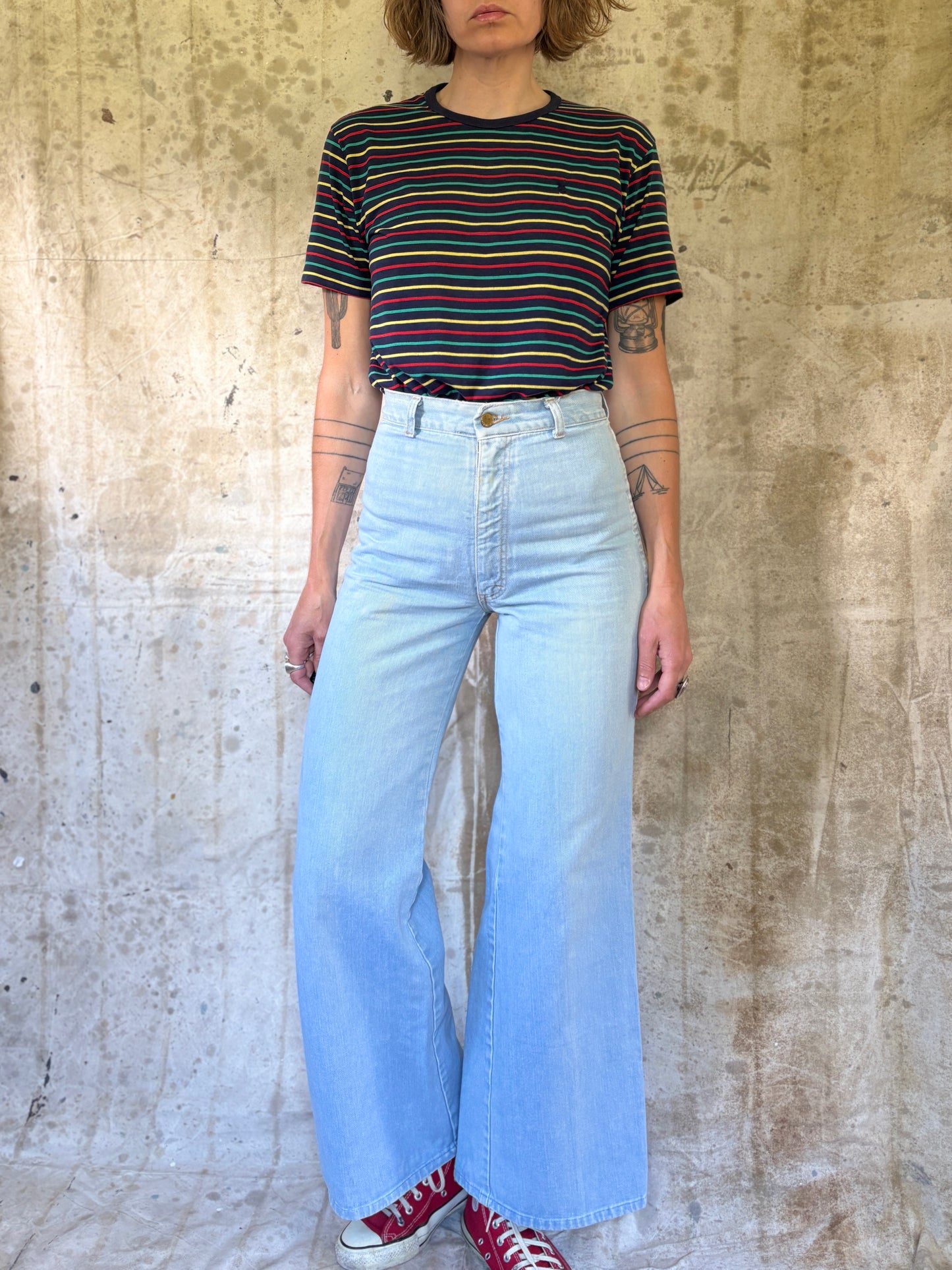 Vintage 70s Pentimento Wide Leg Jeans