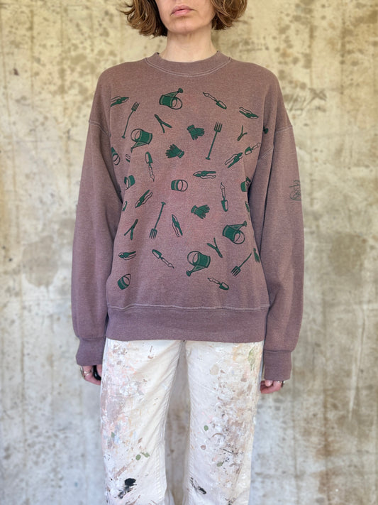 90s Overdyed Gardening Sweatshirt