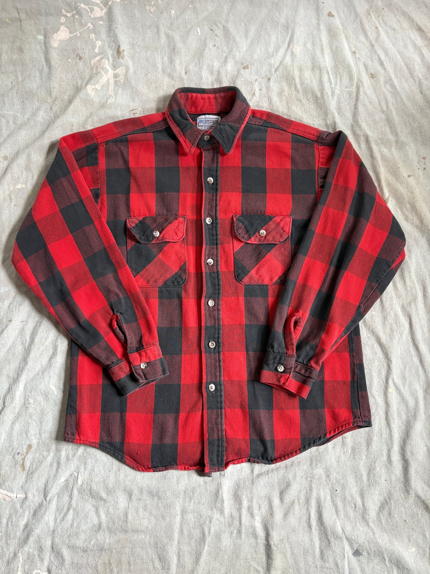 Vintage 90s Five Brother Cotton Flannel