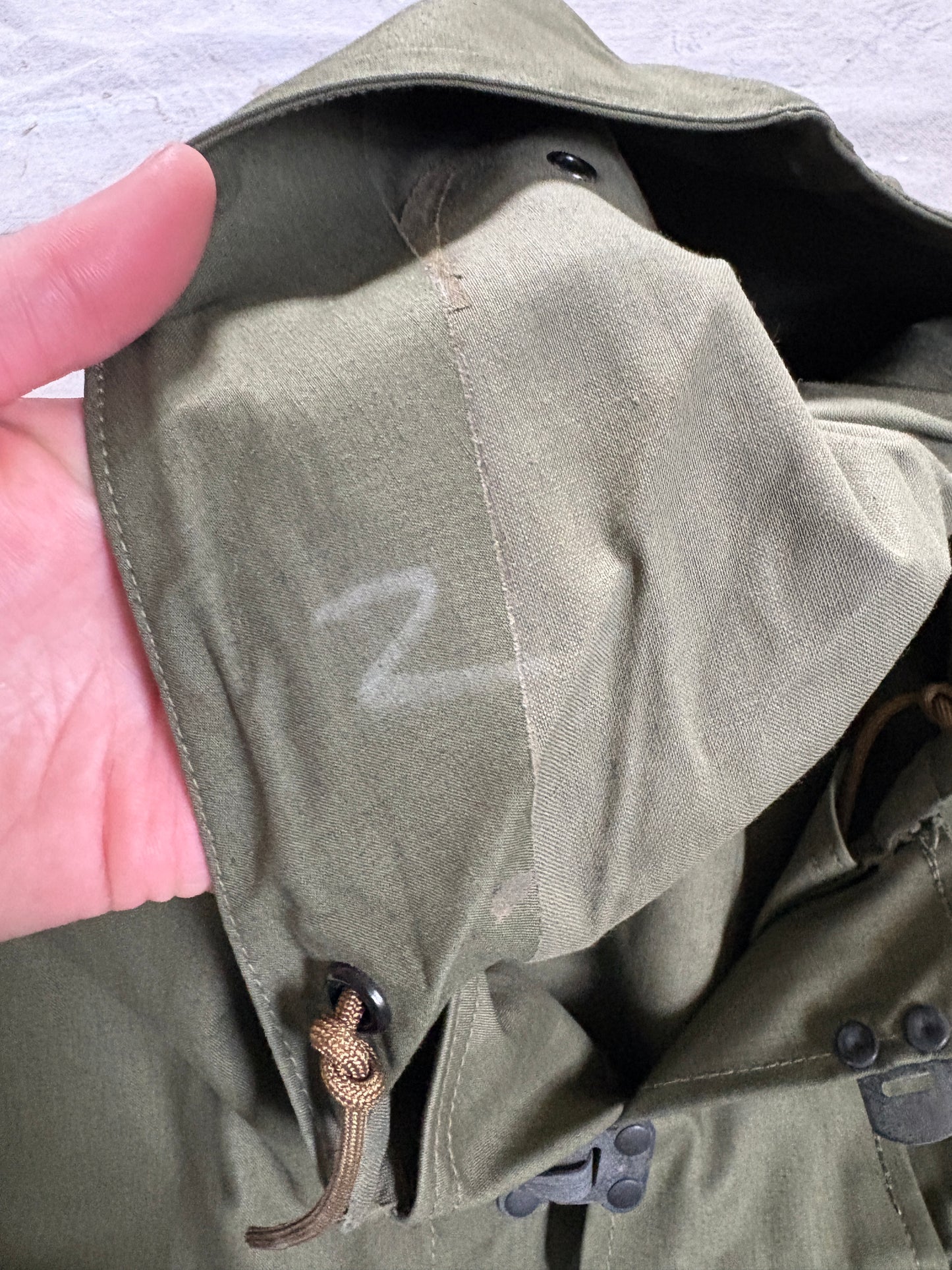 40s WWII Deadstock Wet Weather Parka