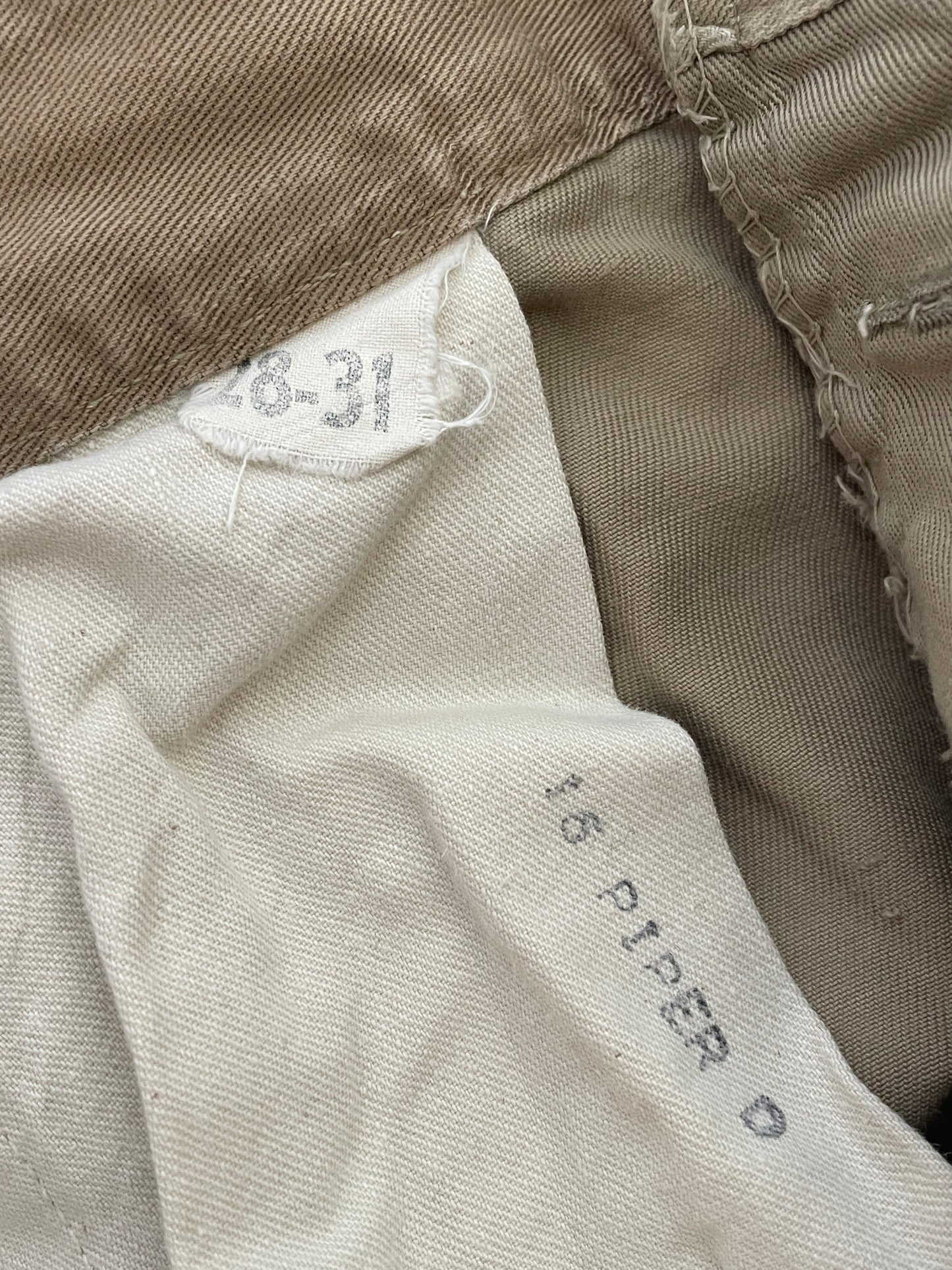 60s Khaki Slacks