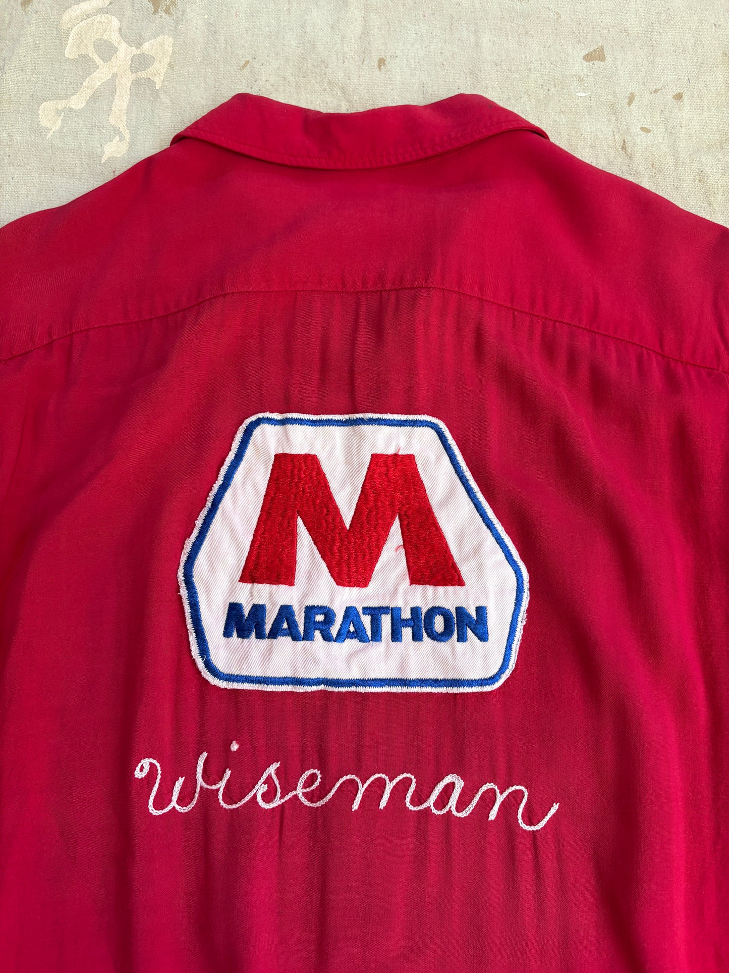 50s Marathon Bowling Shirt