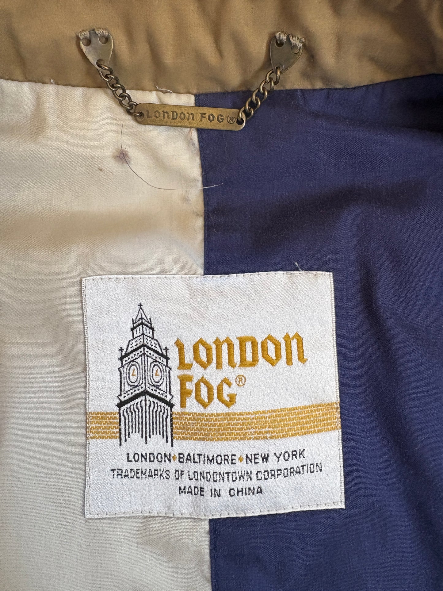 90s London Fog Parka Raincoat