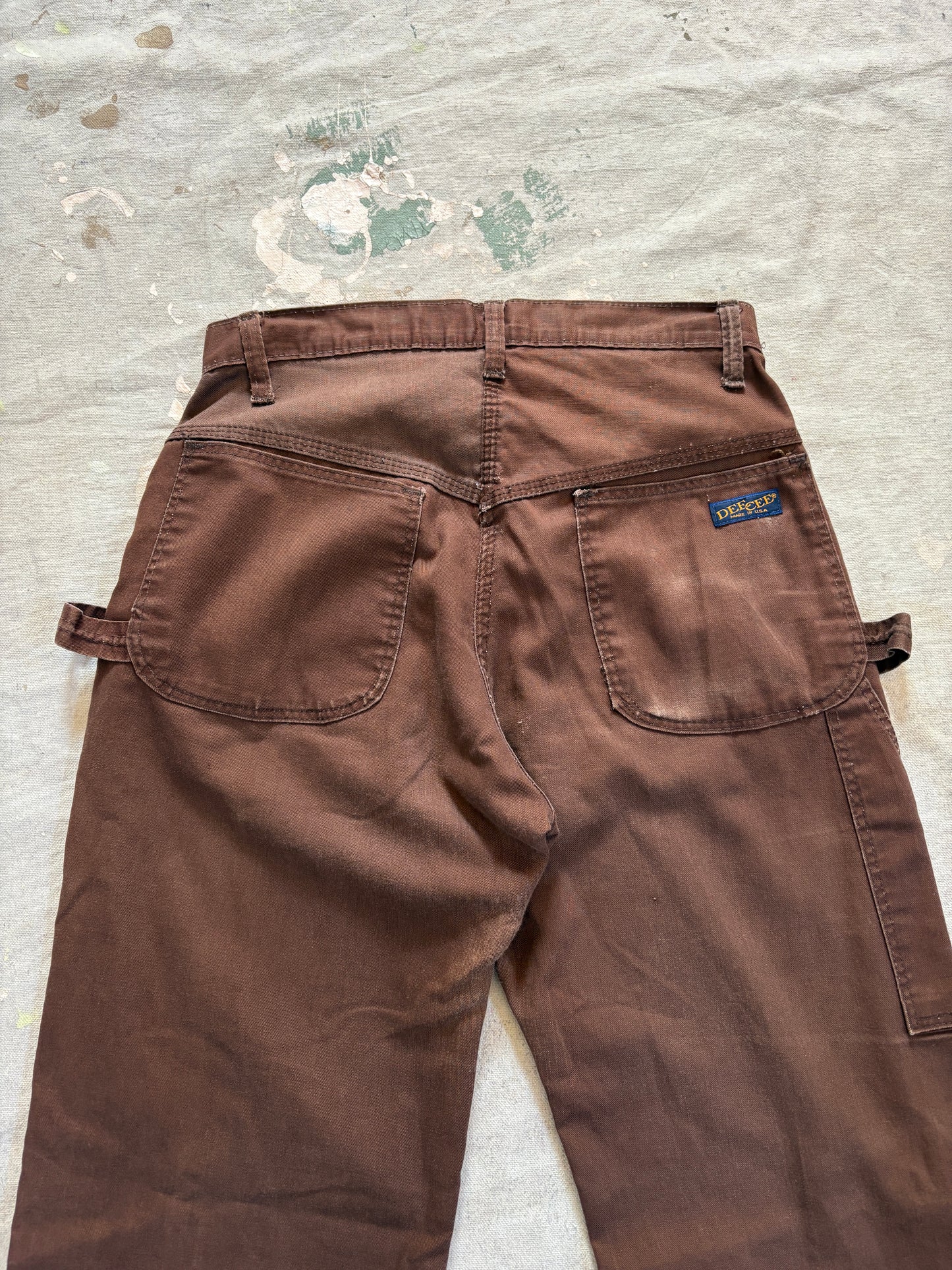 Vintage 80s Brown DeeCee Carpenter Pants