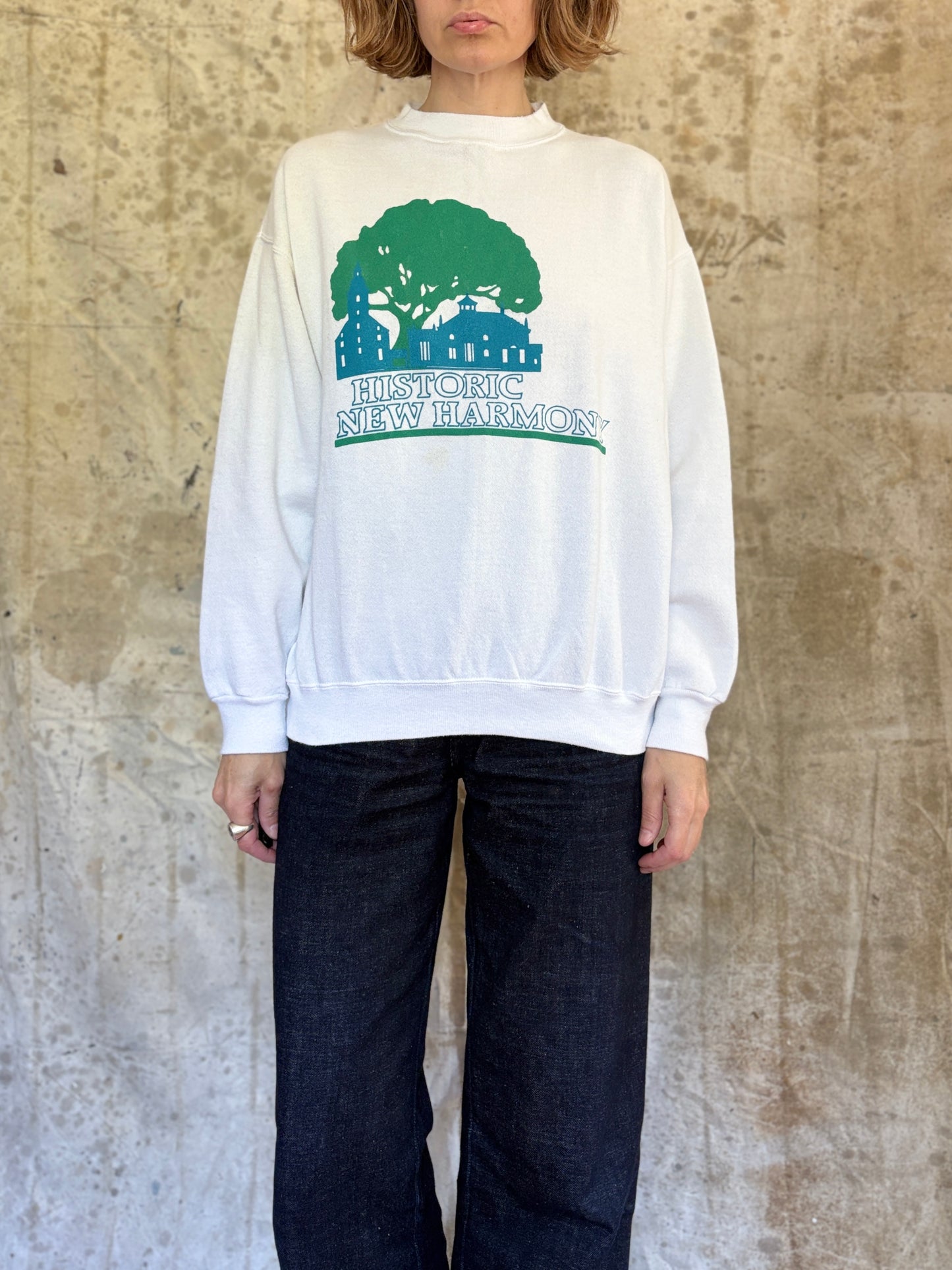 90s Historic New Harmony Indiana Sweatshirt