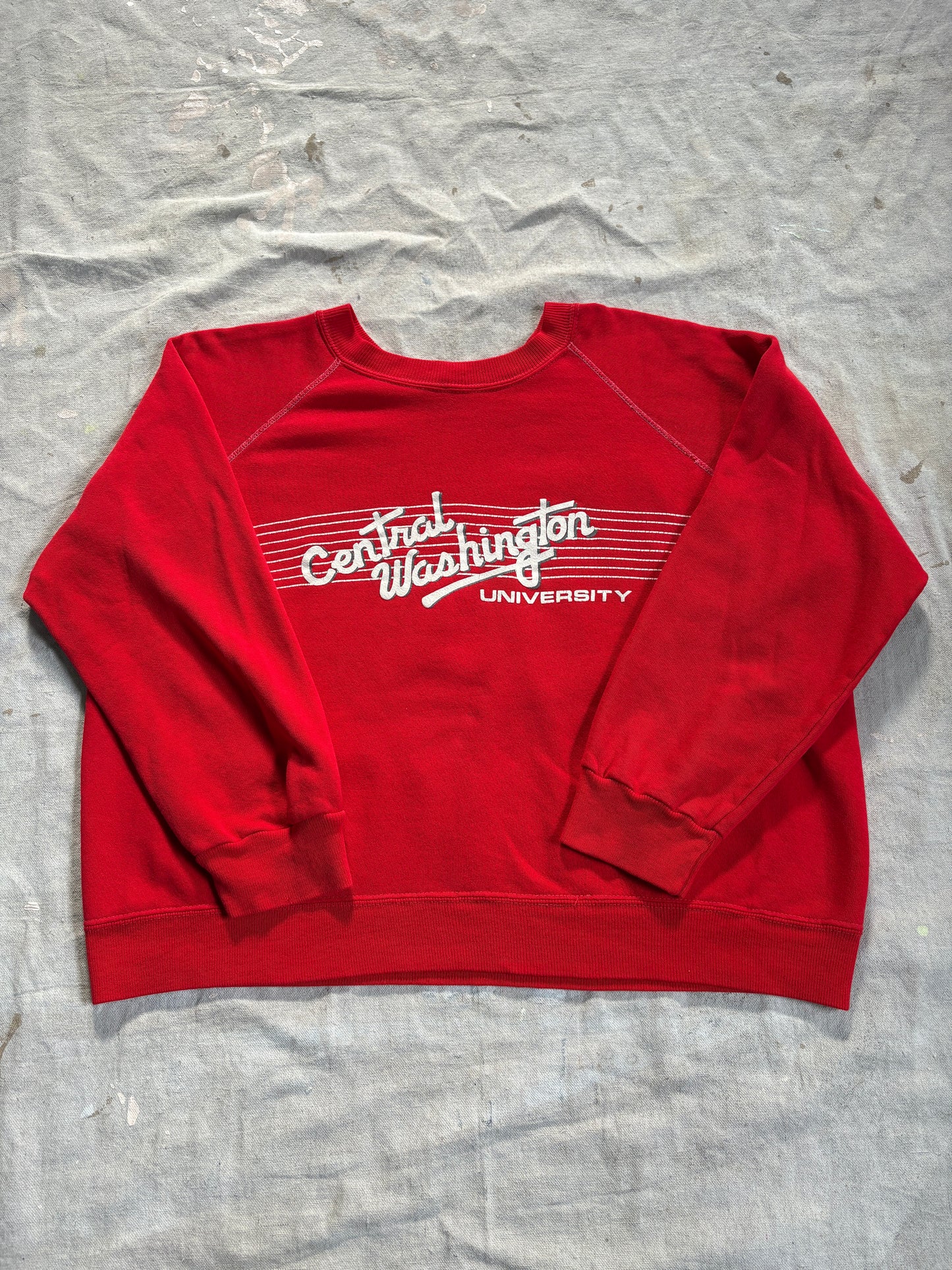 80s Central Washington University Sweatshirt