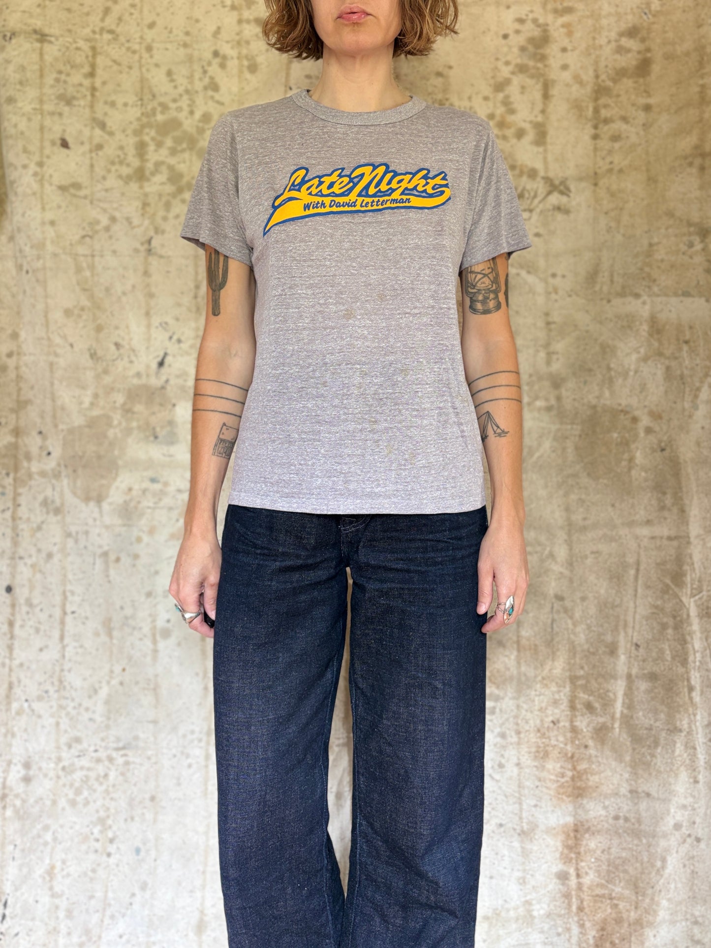 80s Late Night With David Letterman Tee