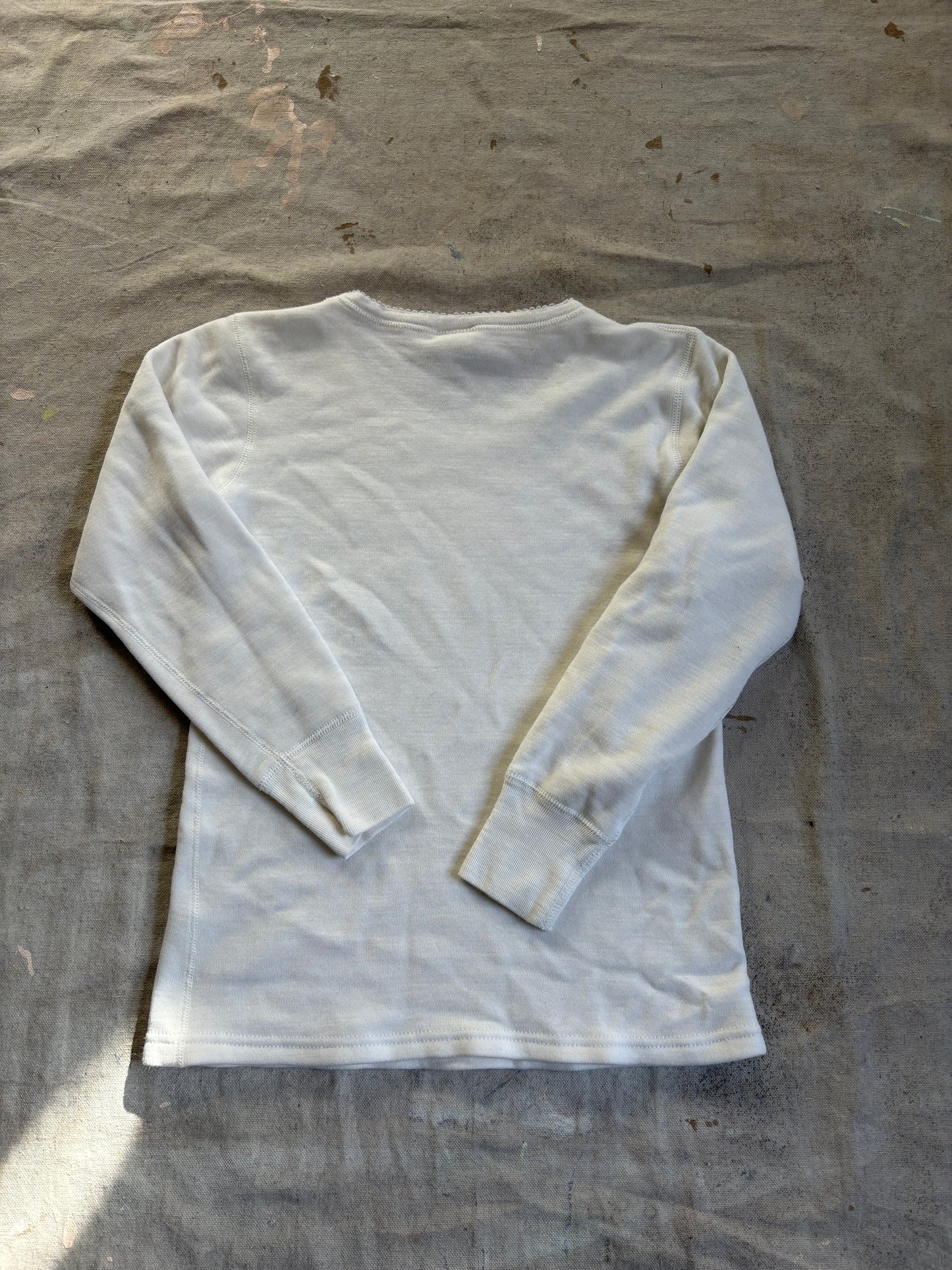 90s Damart White Long John’s Set