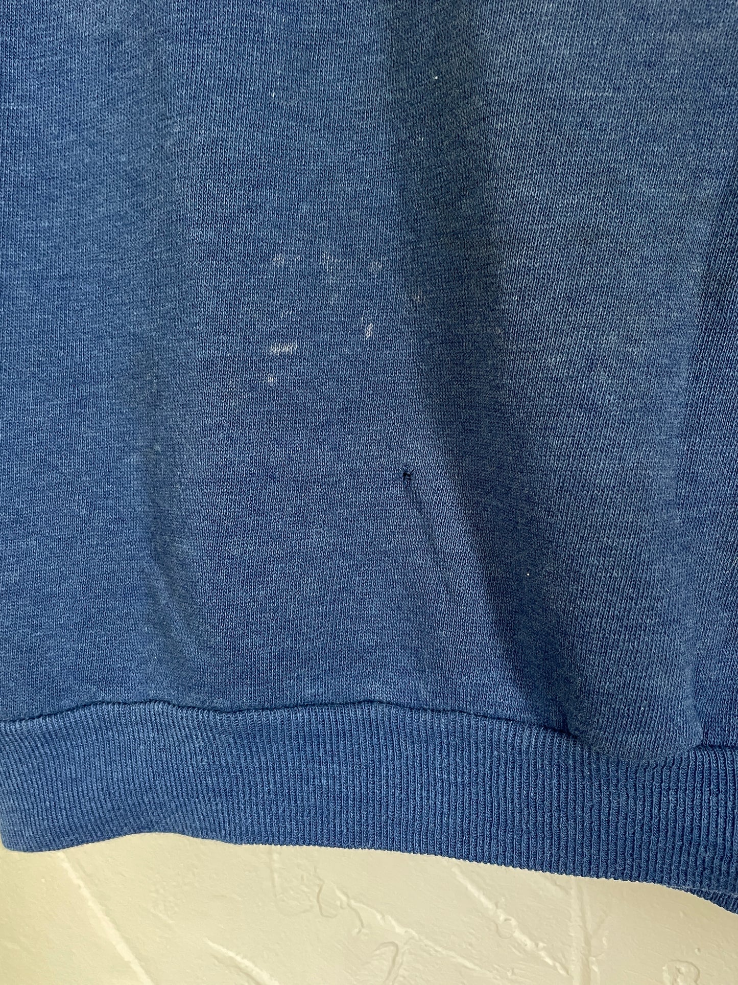 70s Blue Ringer Sweatshirt