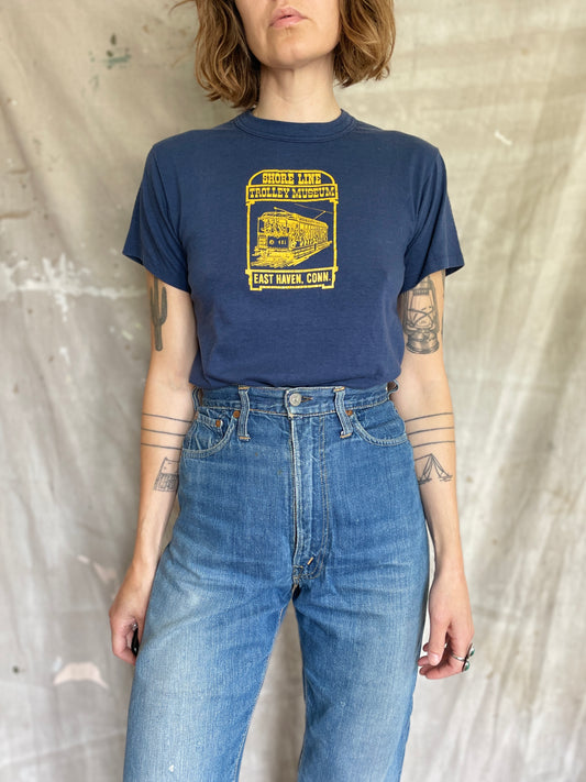 80s Shore Line Trolley Museum Tee