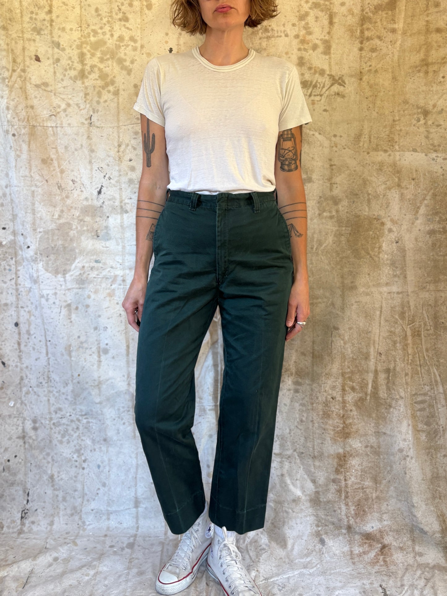 Vintage 60s Green BSA Boy Scouts Pants