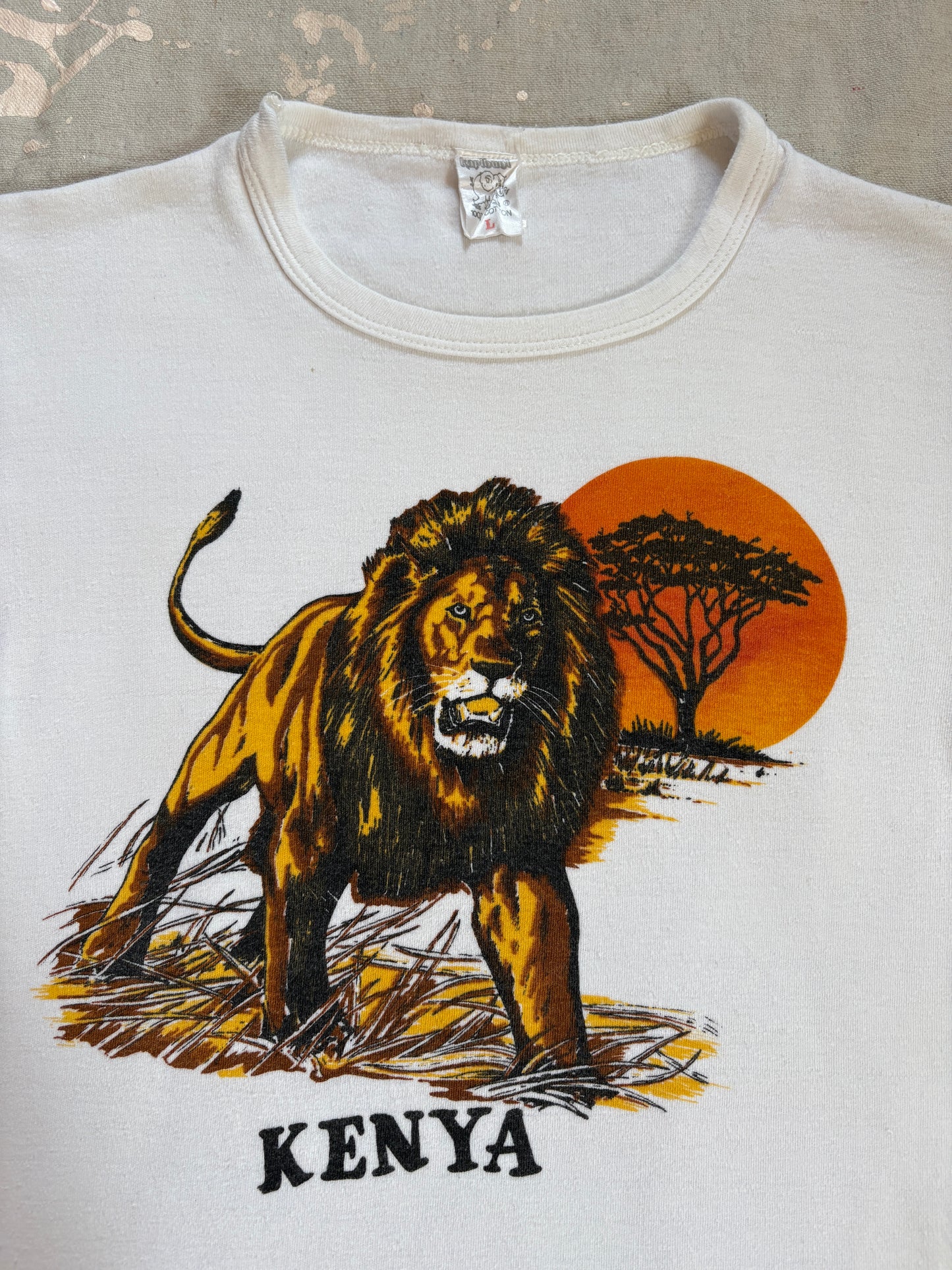 70s Kenya Lion Tee