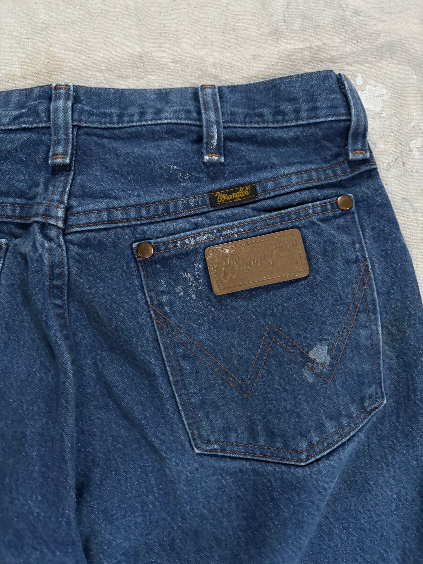 Vintage 90s Painted Wrangler Jeans