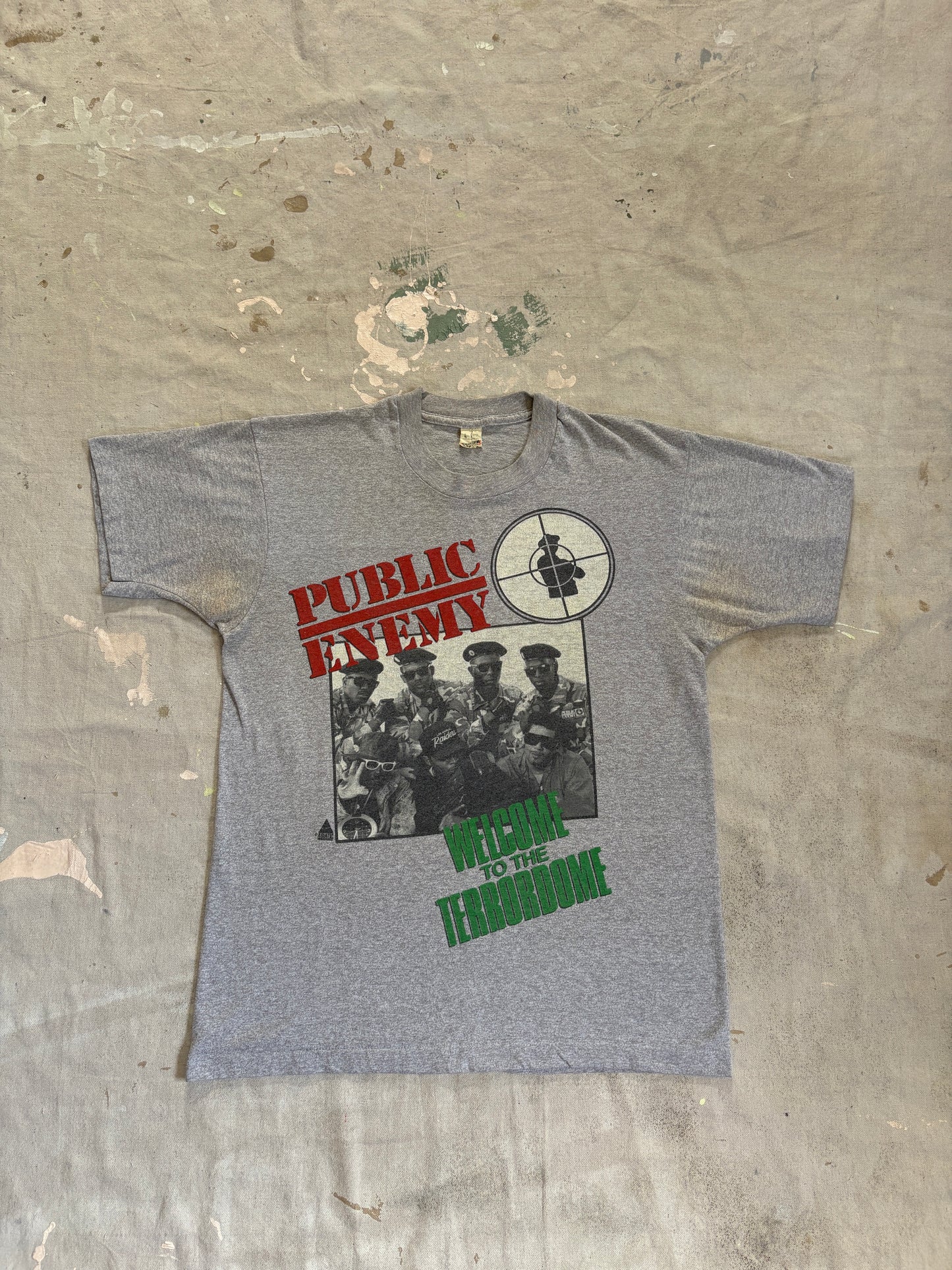 Vintage Public Enemy Welcome To The Terror Dome Tee
