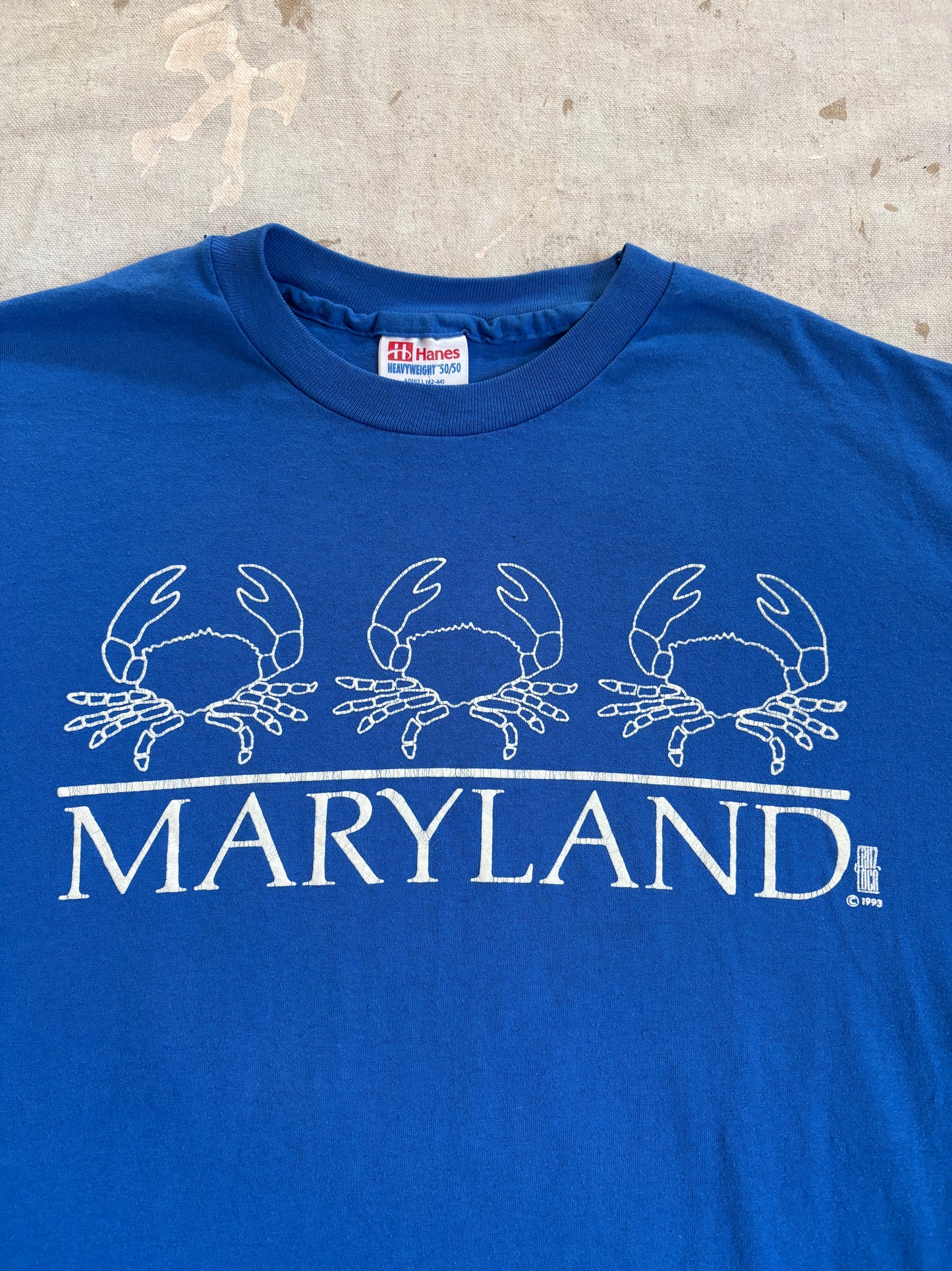 Vintage 90s Maryland Crabs Tee