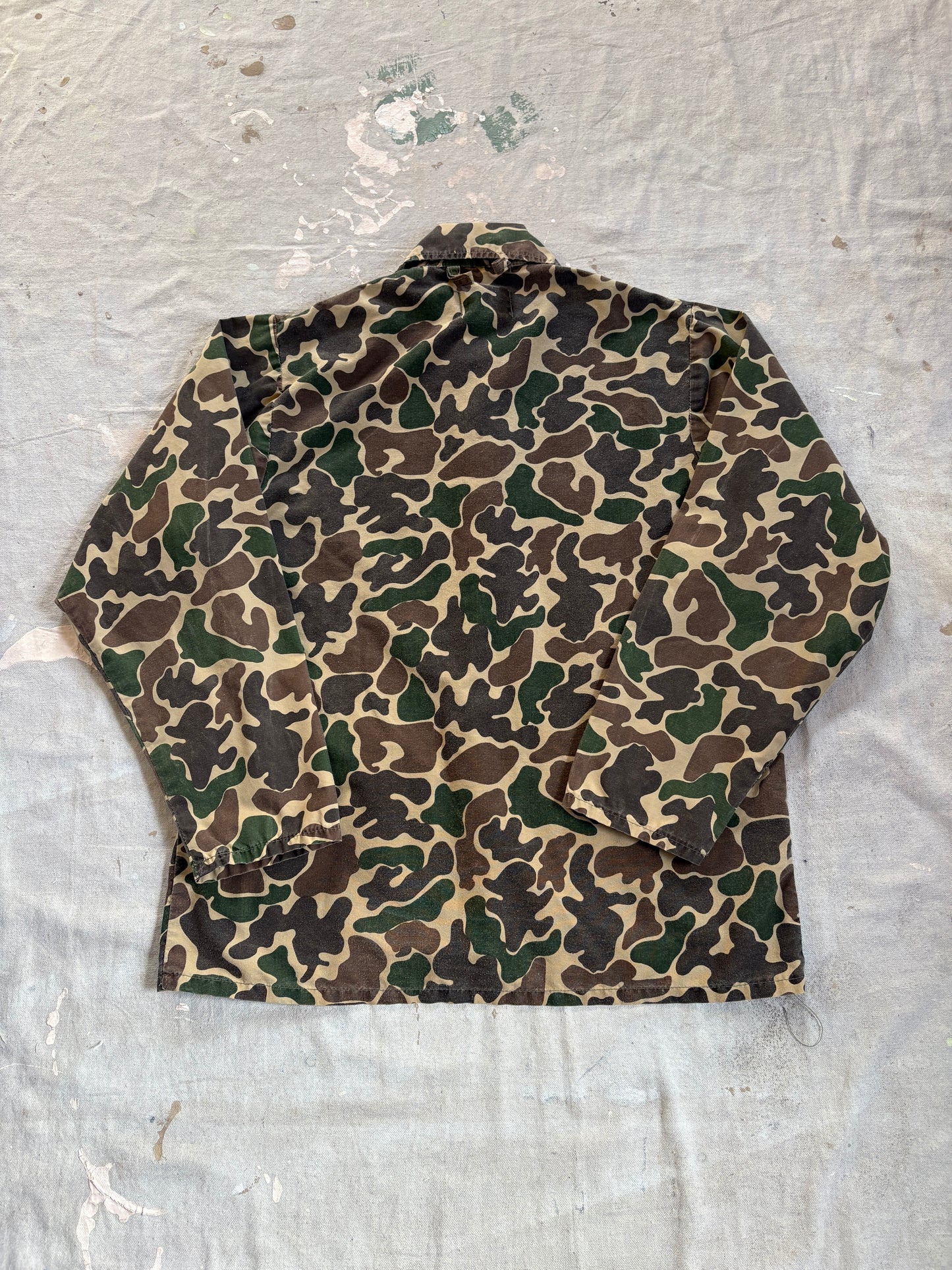 Vintage 80s SafTbak Duck Camo Coat
