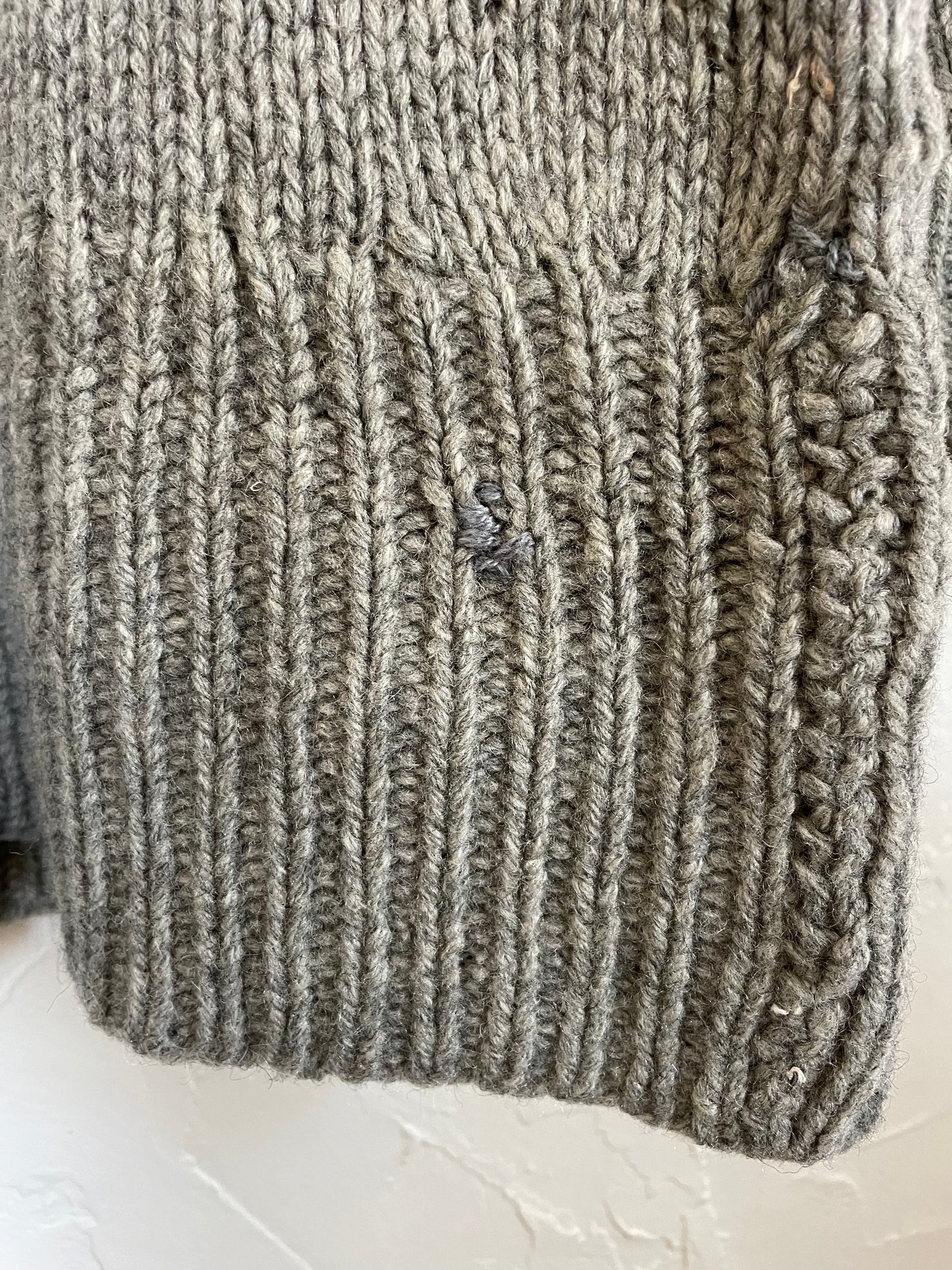 40s/50s Grey Varsity Sweater