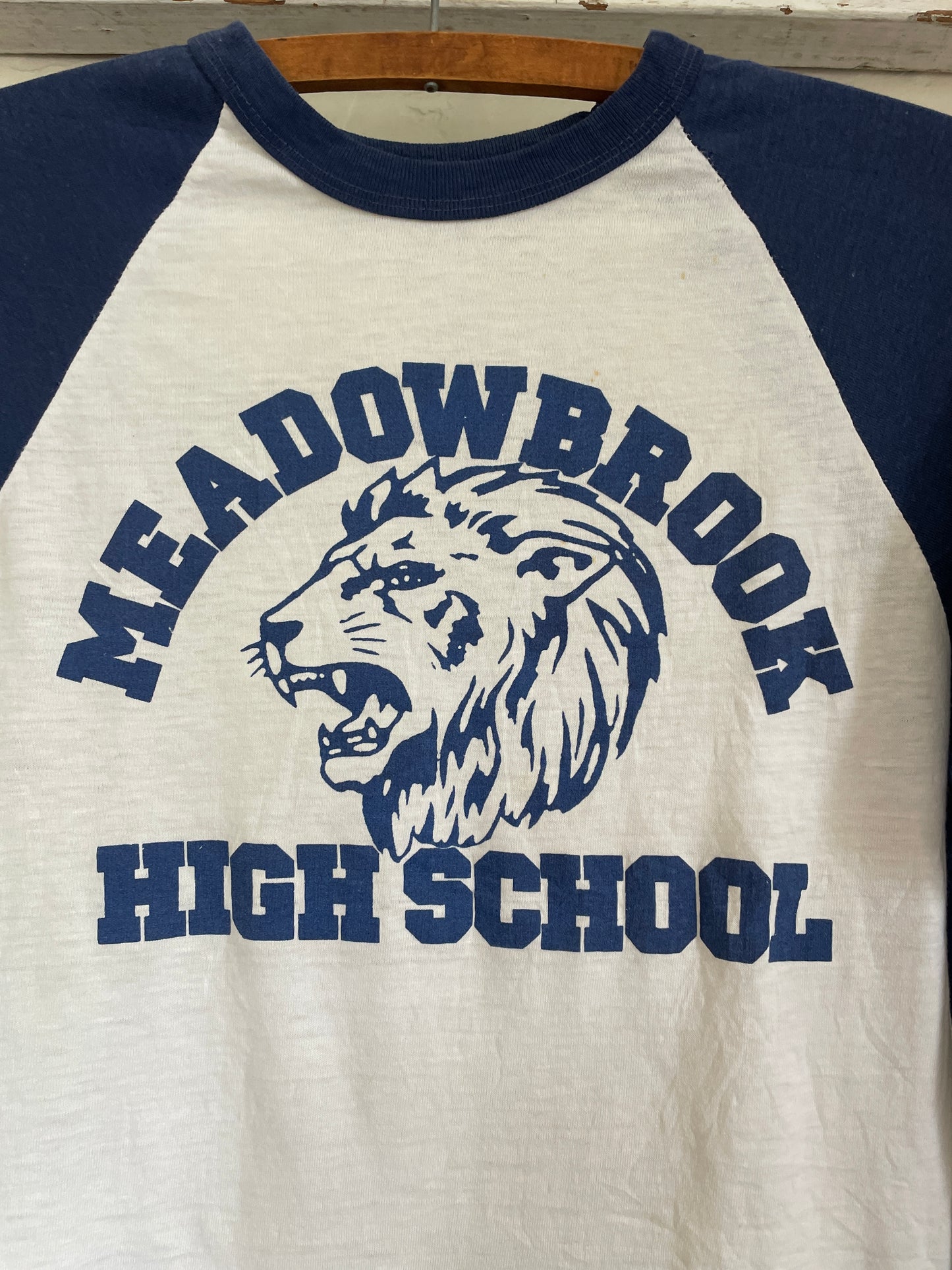 80s Meadowbrook High School Baseball Tee