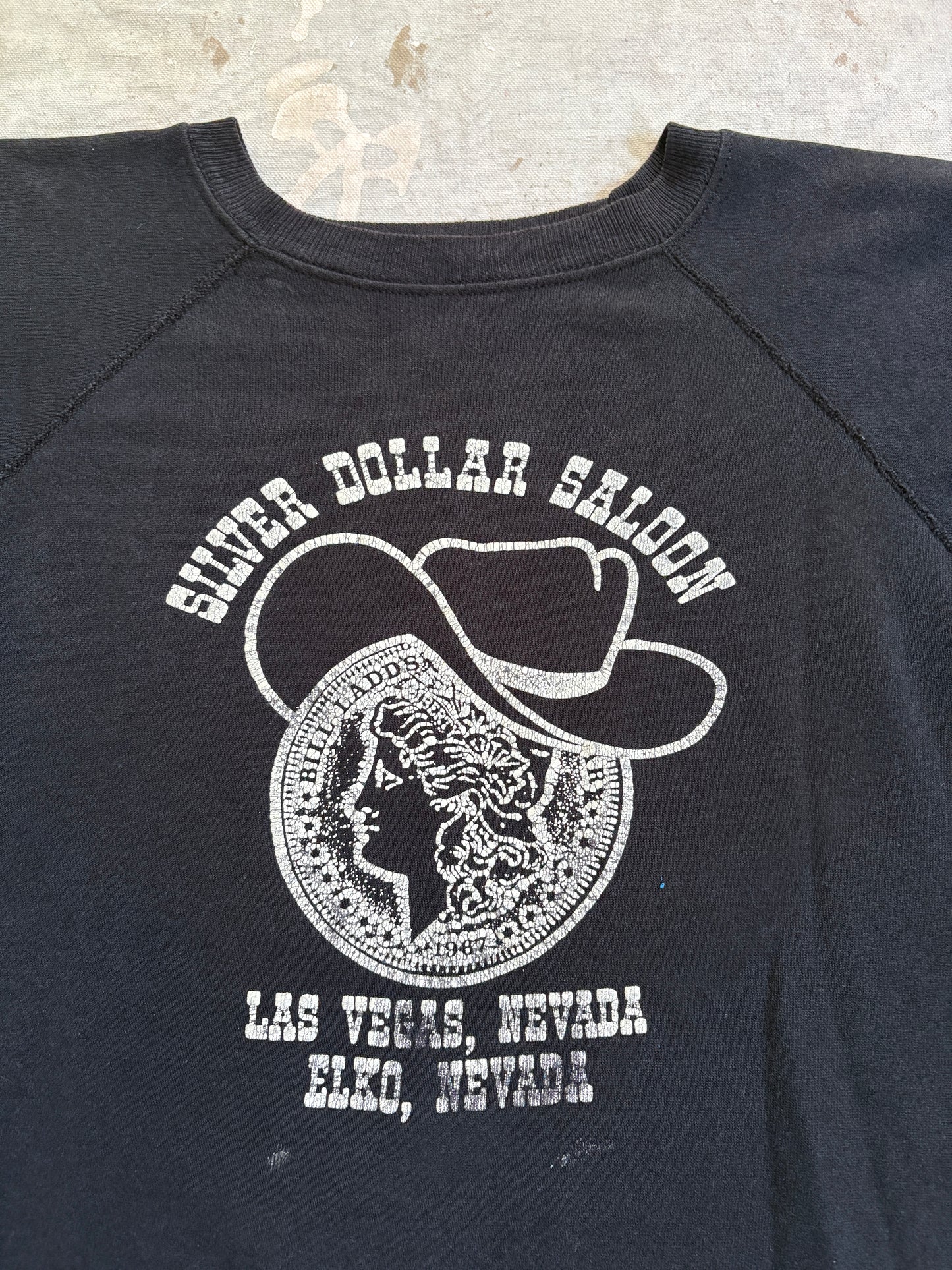 Vintage 80s Silver Dollar Saloon Sweatshirt