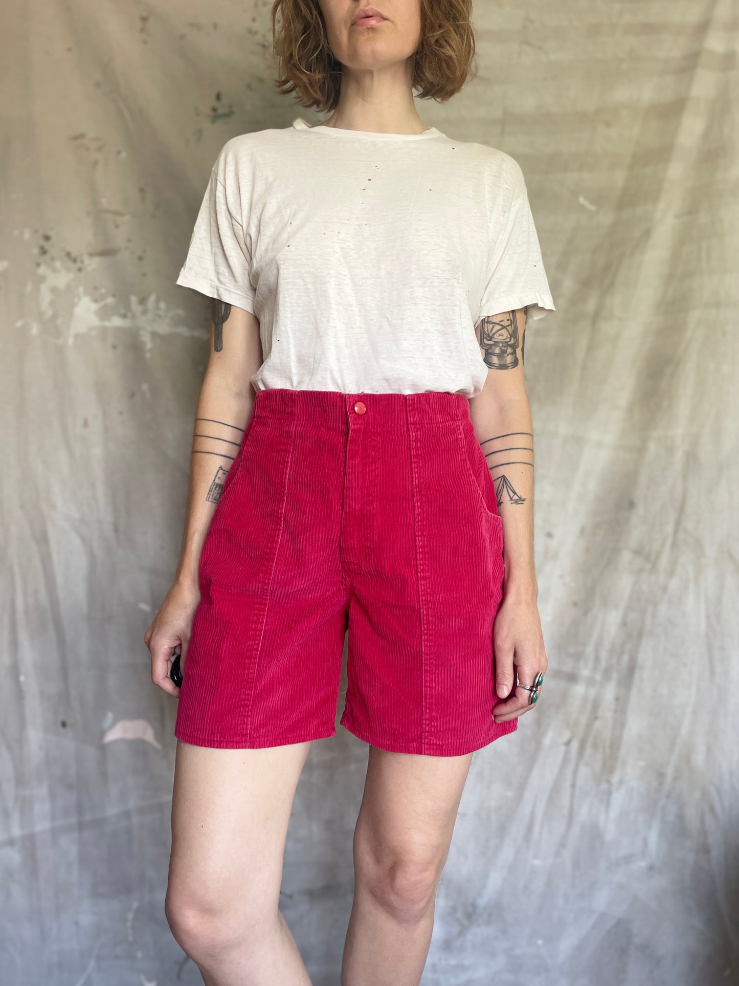 80s OP Corduroy Shorts