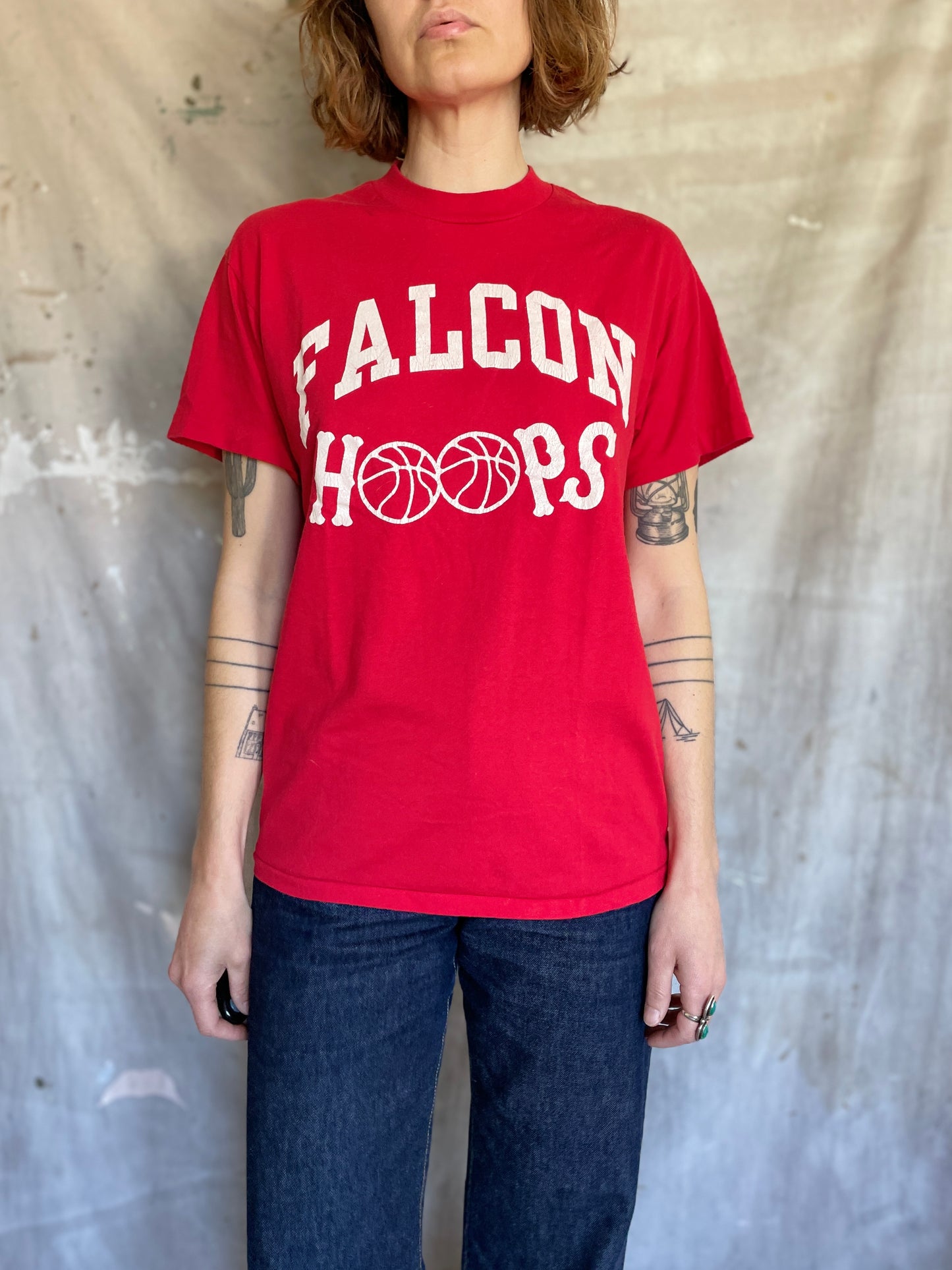 90s Falcon Hoops Tee