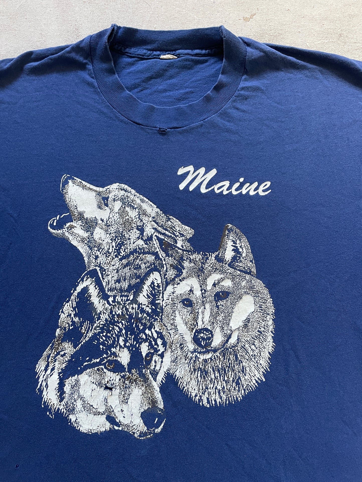 80s Maine Wolves Tee