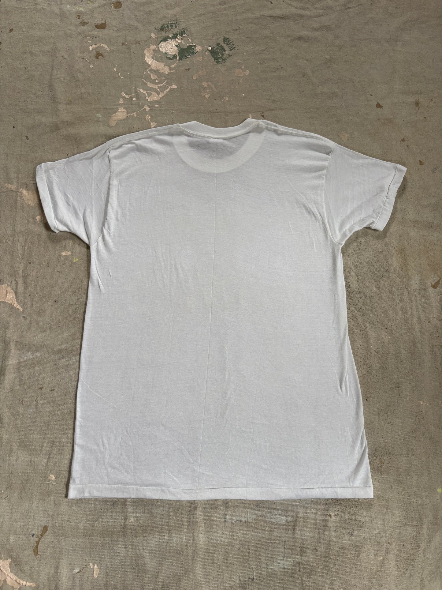 Vintage 80s JcPenney Blank White Tee
