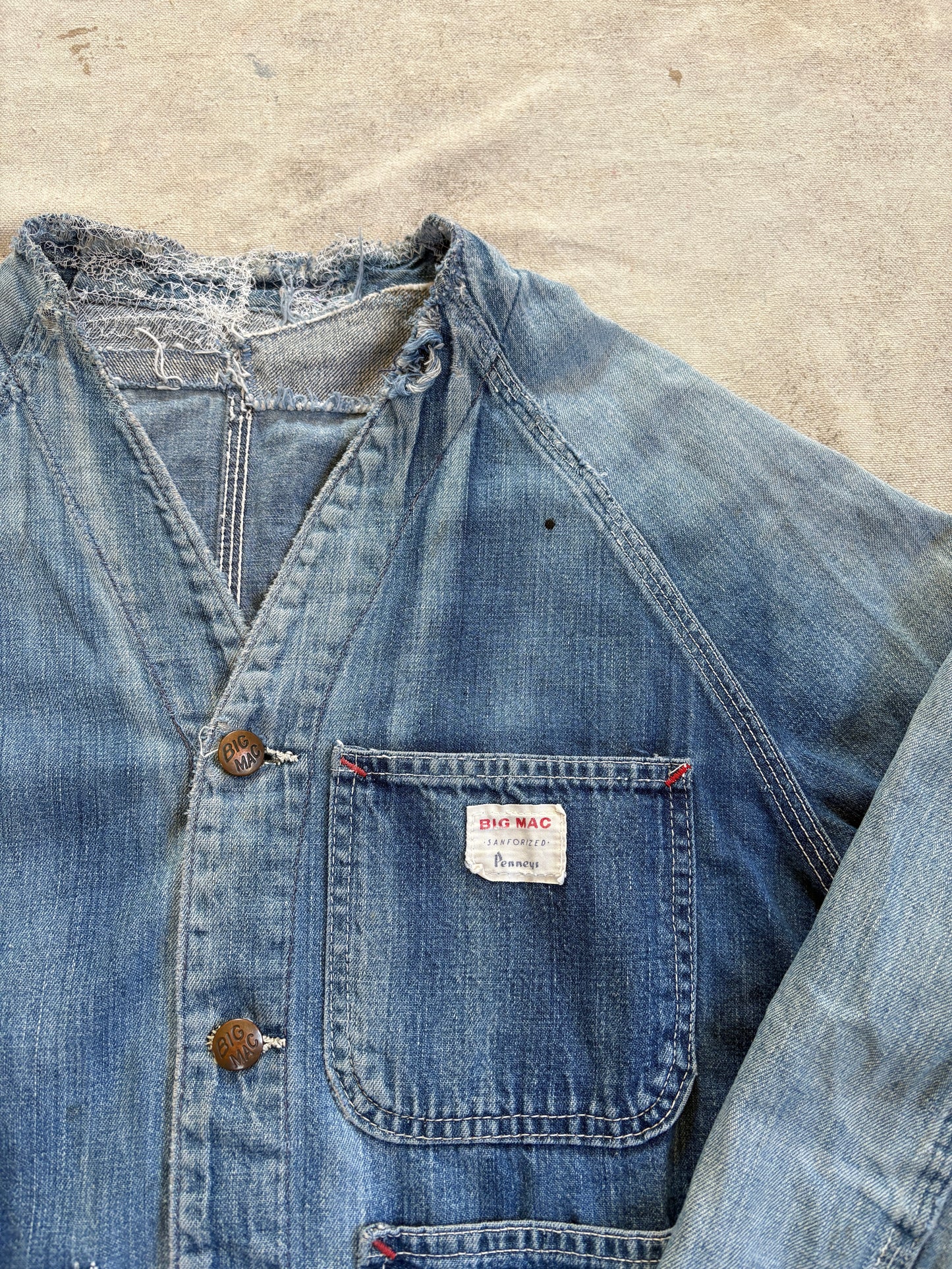 Vintage 60s Big Mac Engineer Jacket