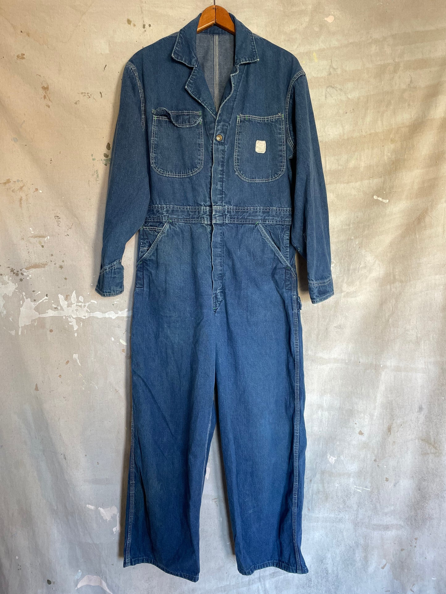 80s Pointer Brand Denim Coveralls