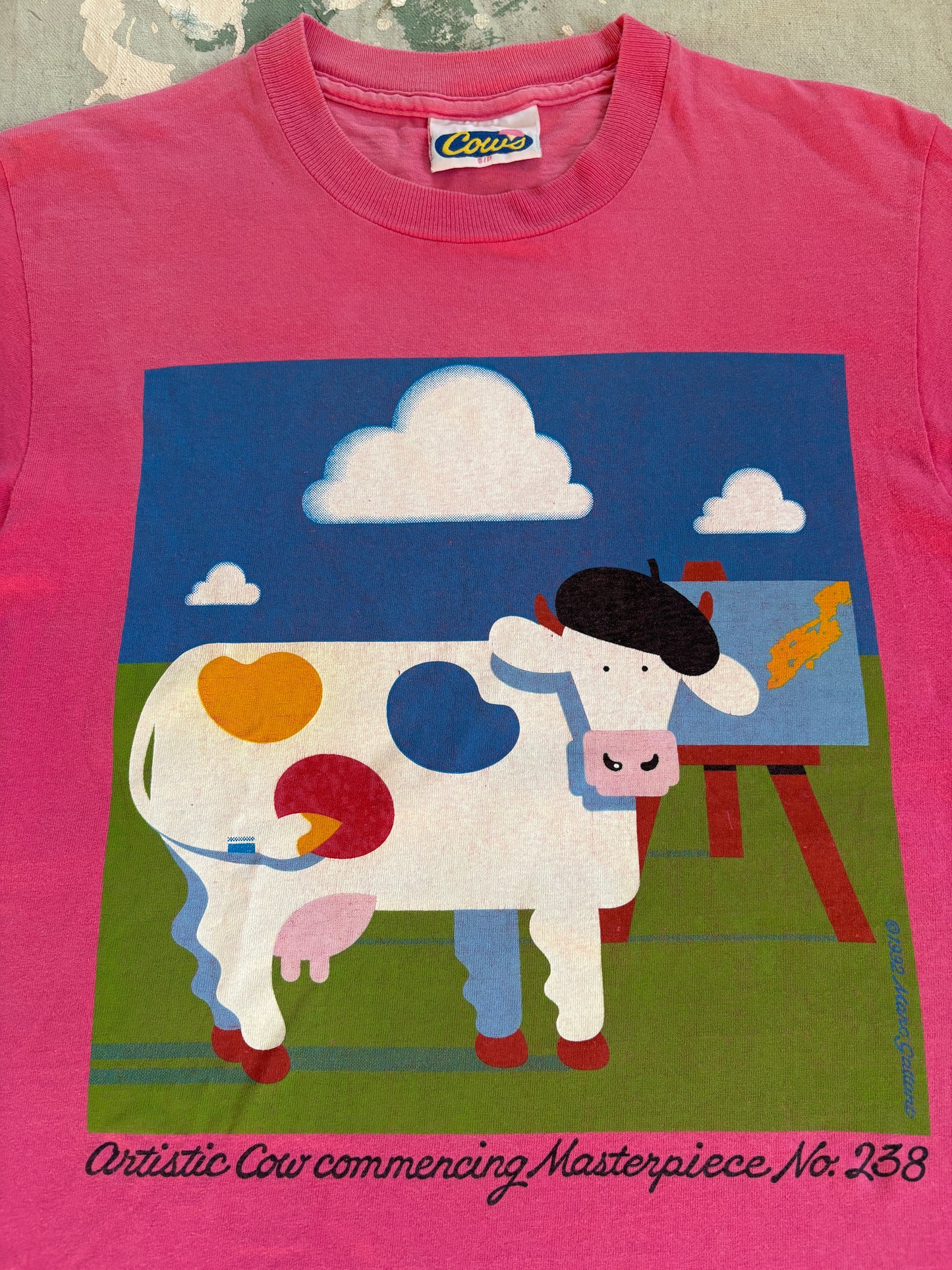 90s Cow Artist Tee