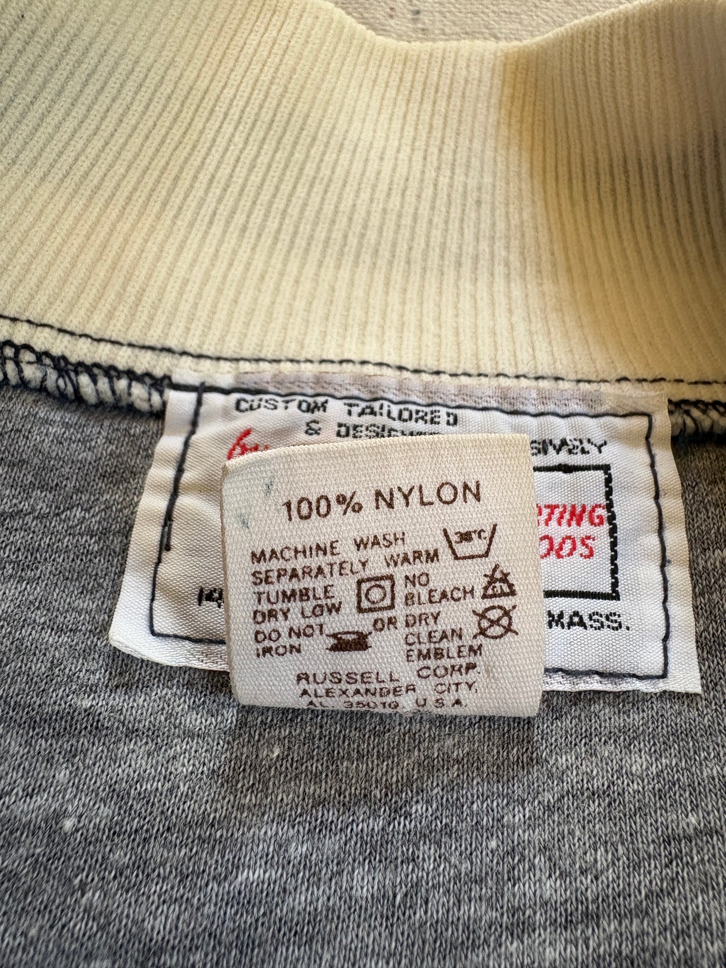 70s Russell Athletic Wellesley College Tennis Jacket
