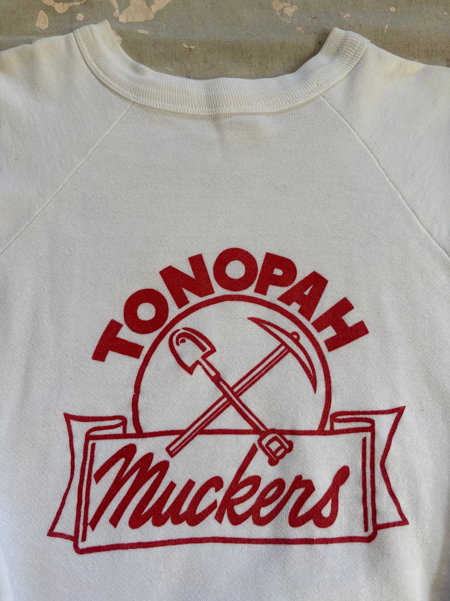 50s Hanes Wind Shield Tonopah Muckers Sweatshirt