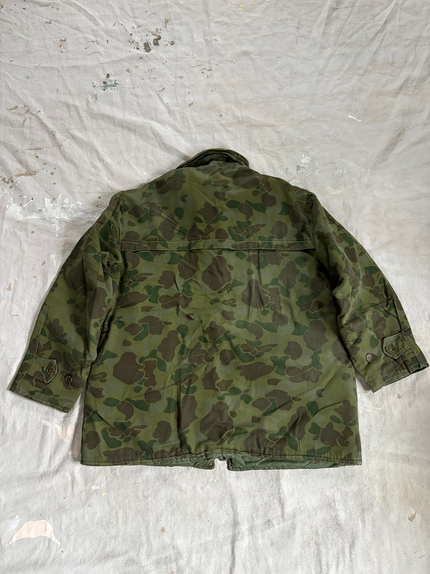 Vintage 70s Duck Camo Hunting Jacket