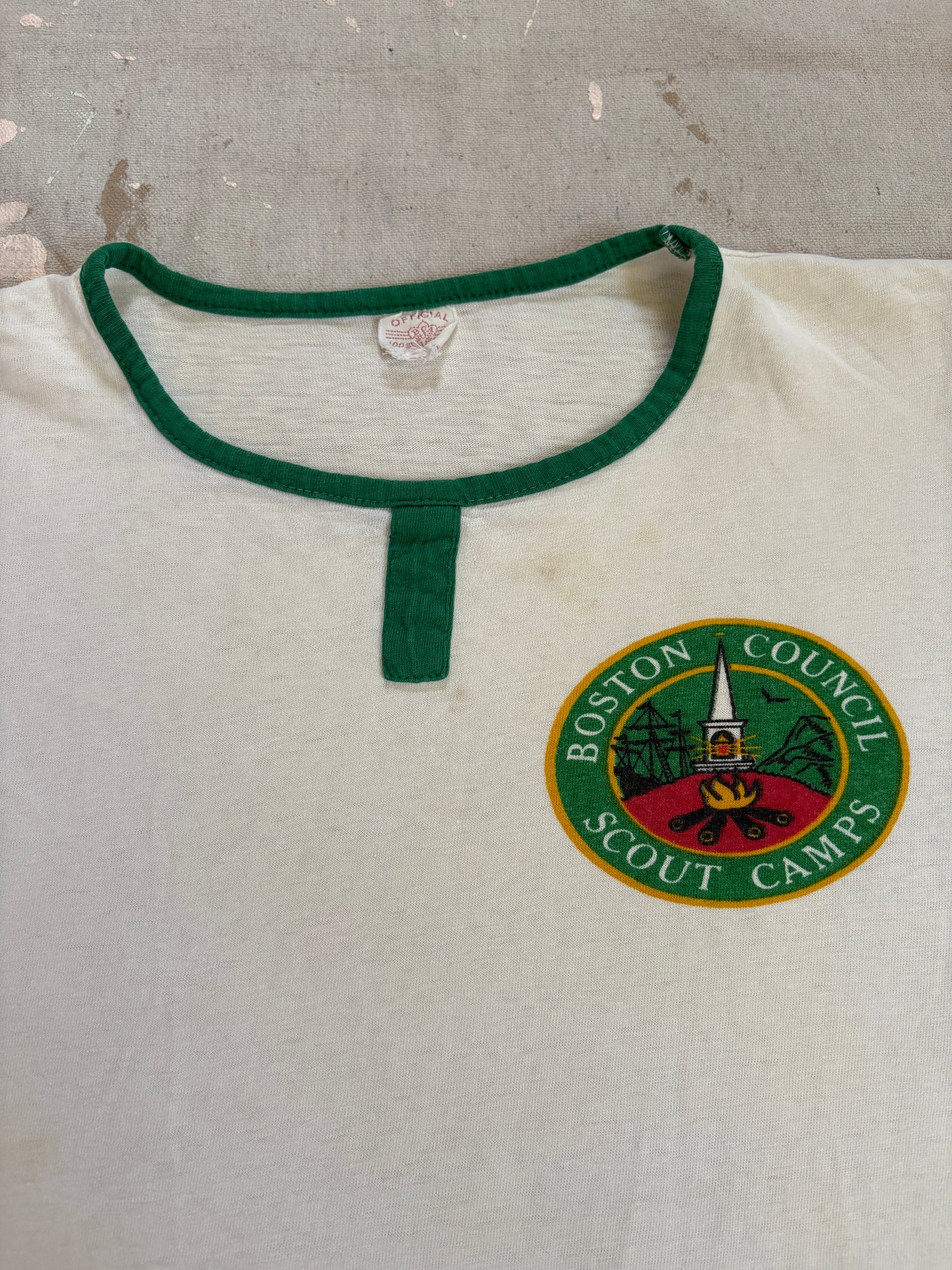 60s BSA Boston Council Scout Camps Tee