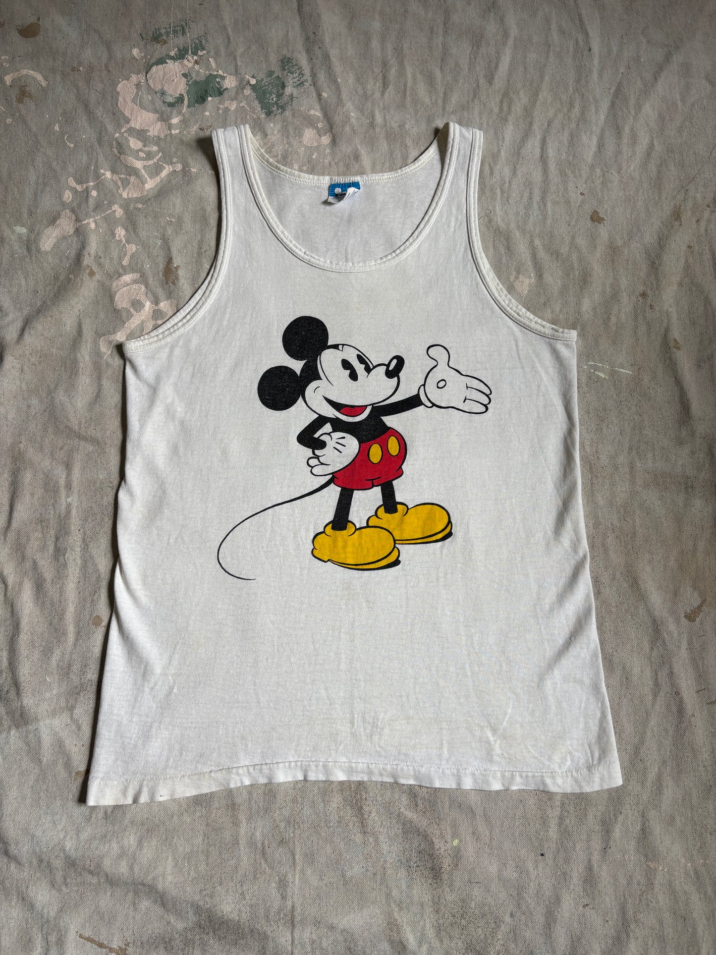 70s Disney Mickey Mouse Tank Top