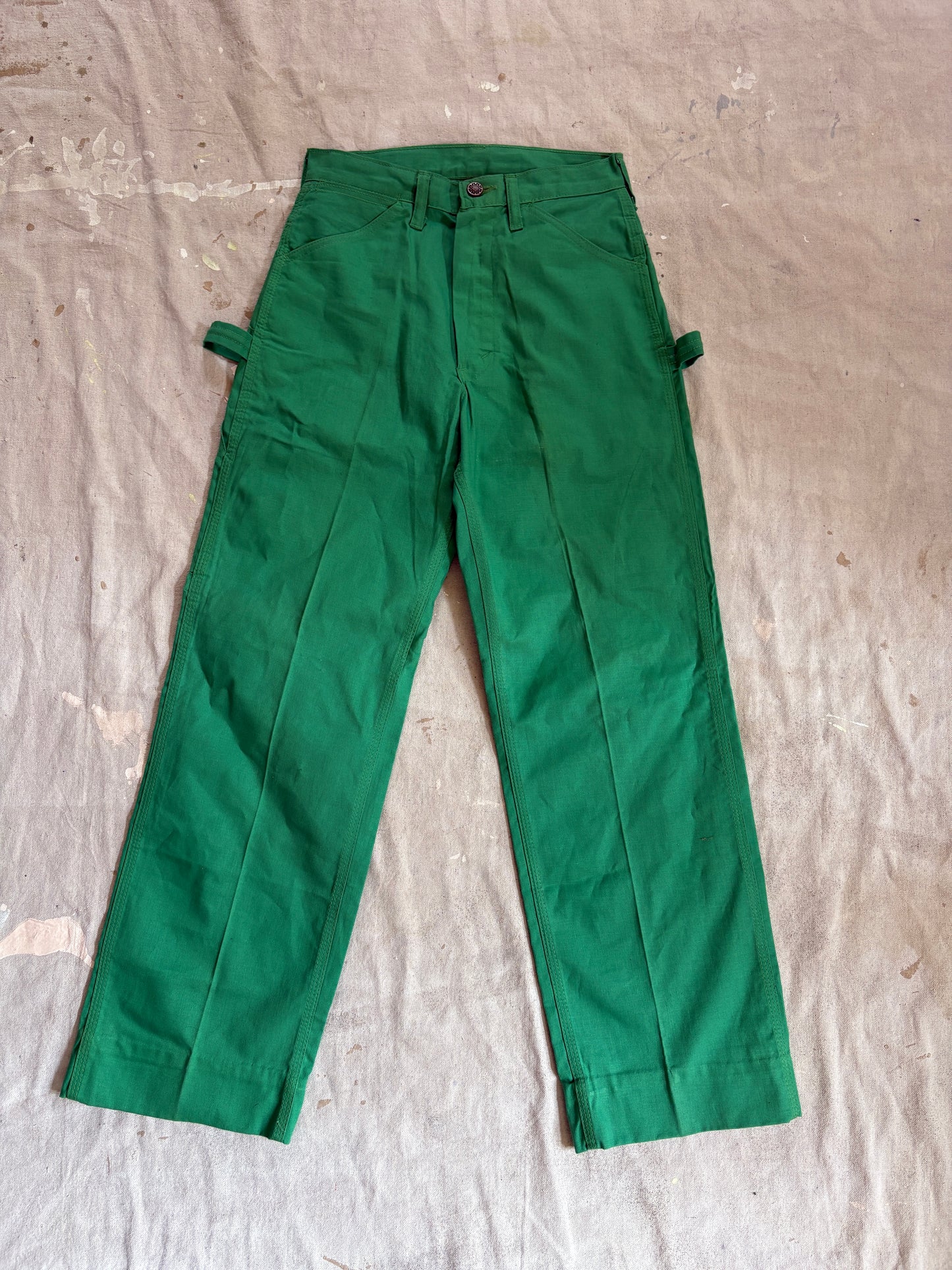 Vintage Deadstock 80s Green DeeCee Pants