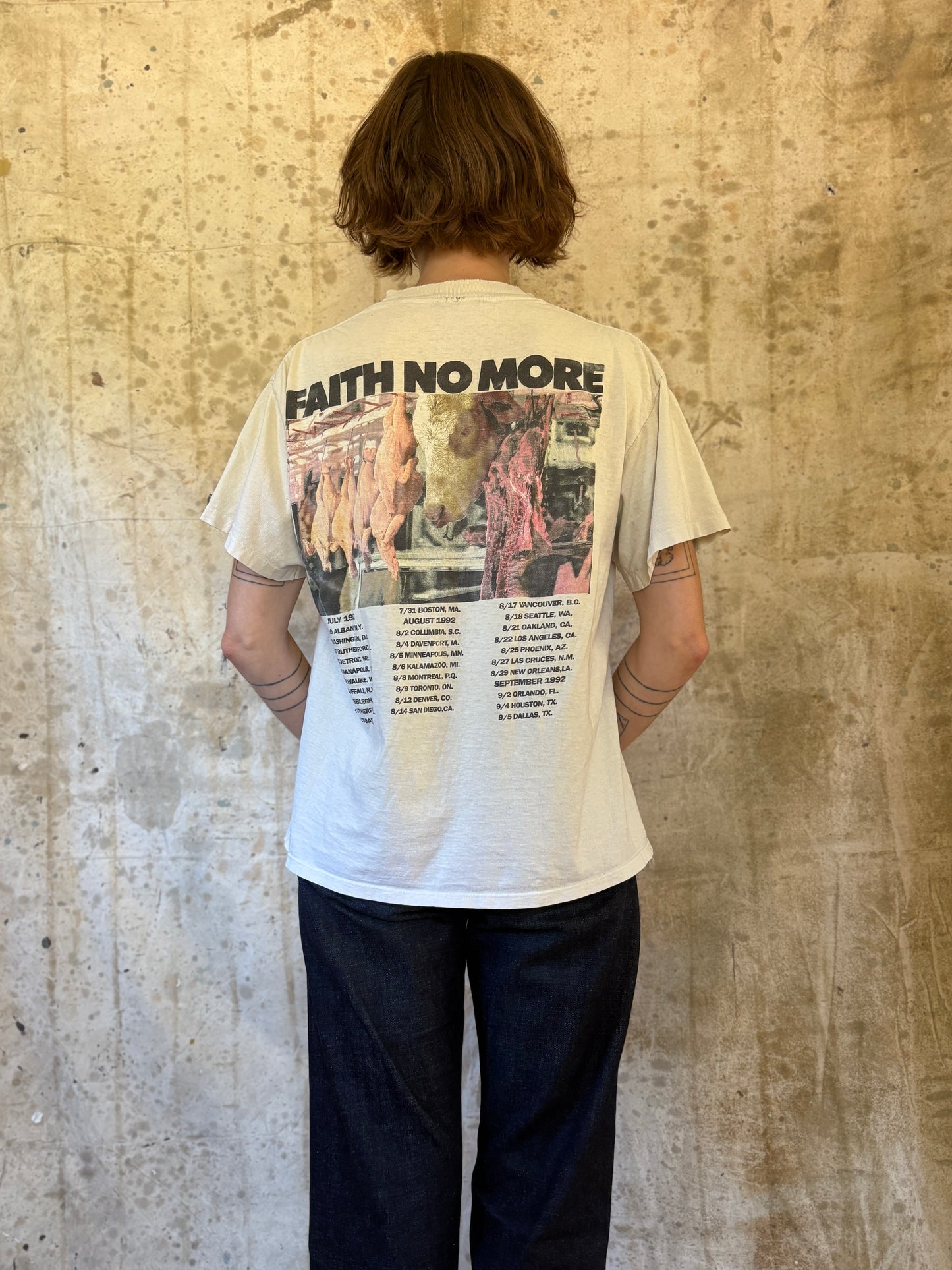 Vintage ‘92 Faith No More Tour Tee