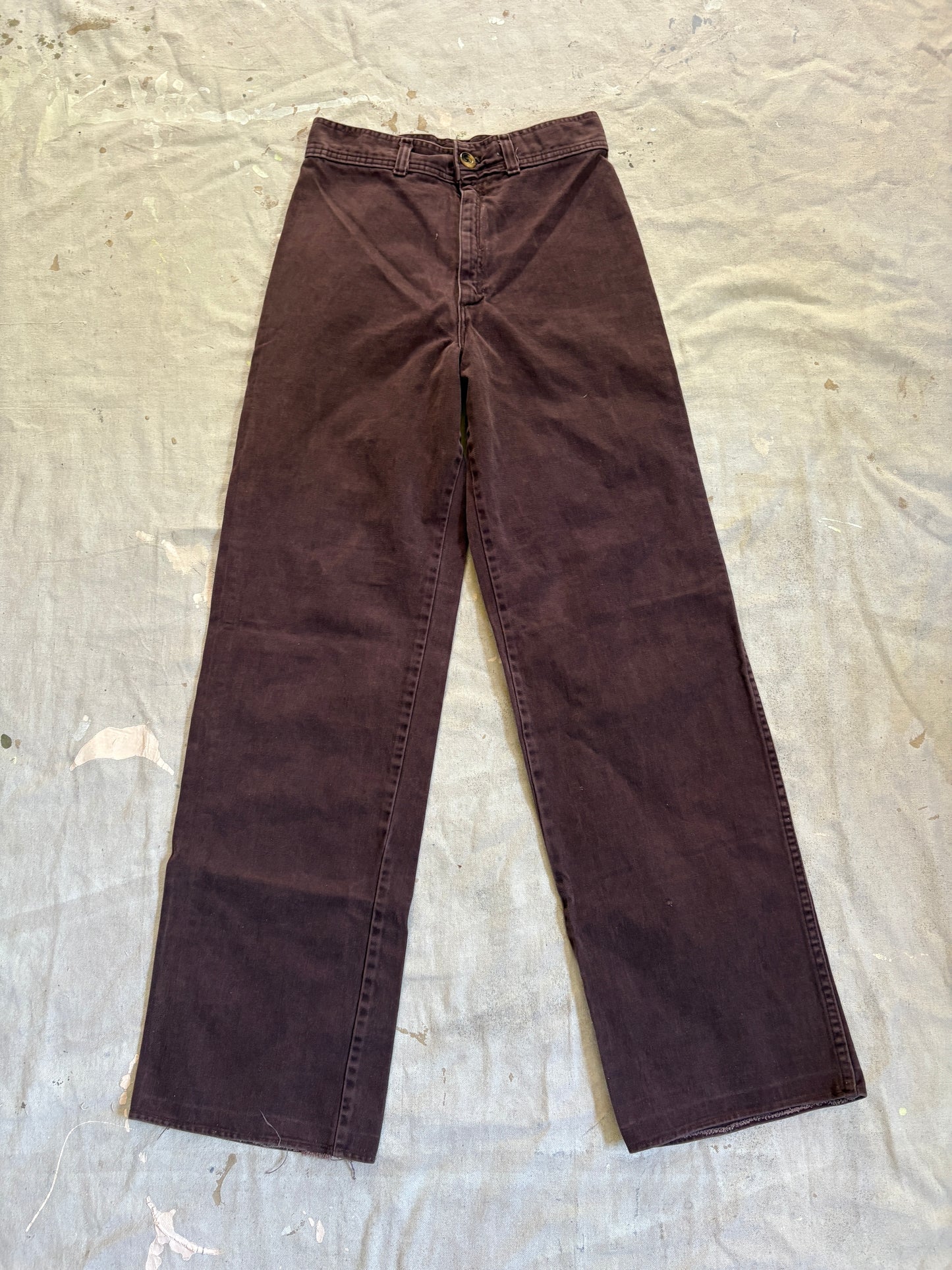 Vintage 70s Brown Levi’s Wide Leg Bells
