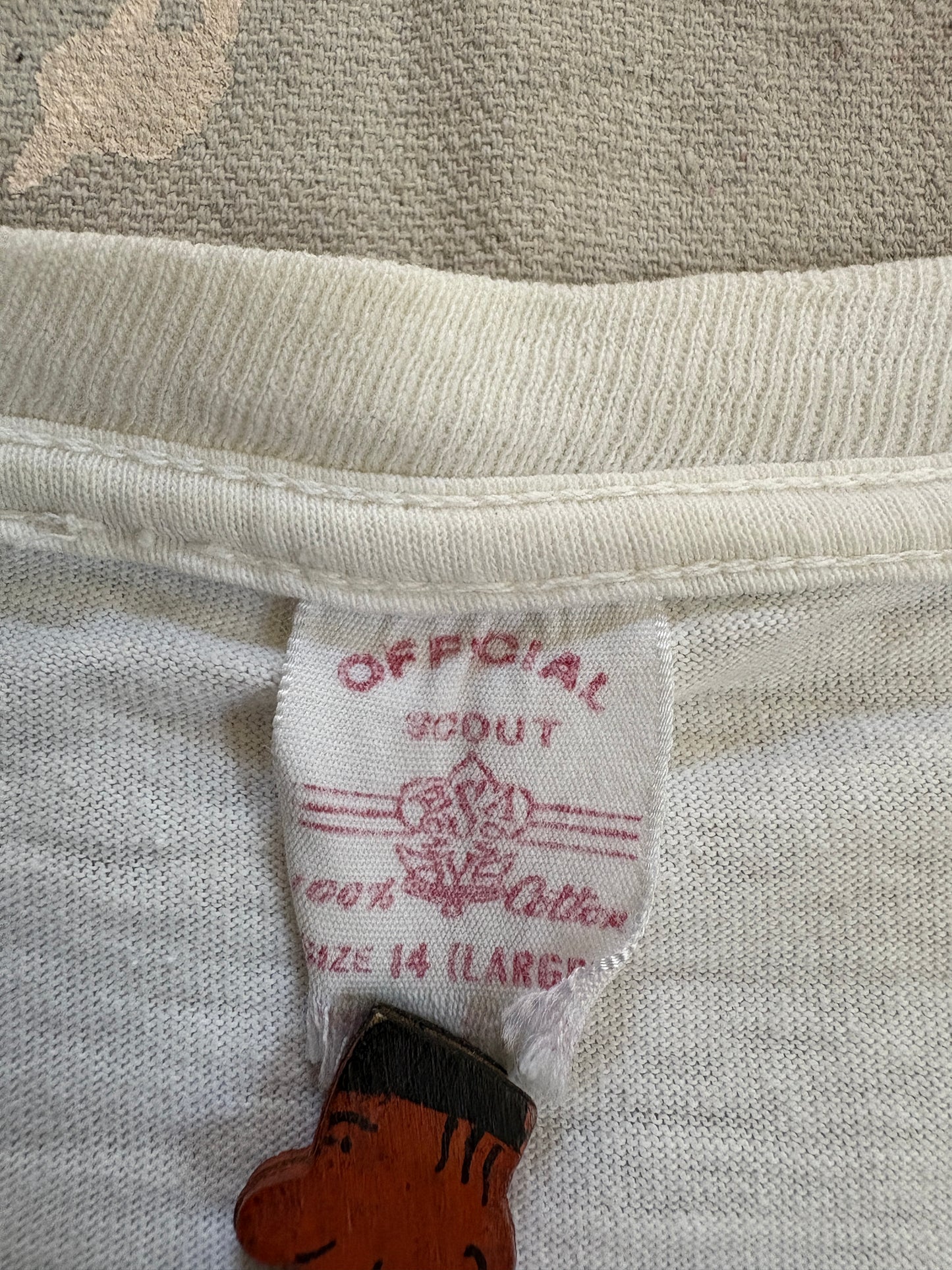 Vintage 60s Be Prepared Boy Scouts Troop 162 Tee