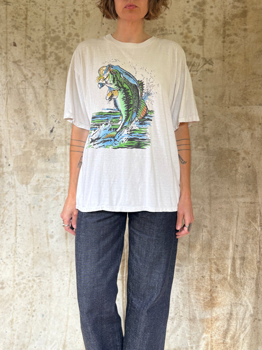 Vintage 80s Fish Out Of Water Tee