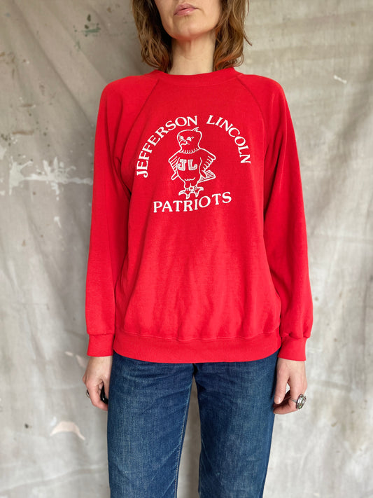 80s Jefferson Lincoln Patriots Sweatshirt