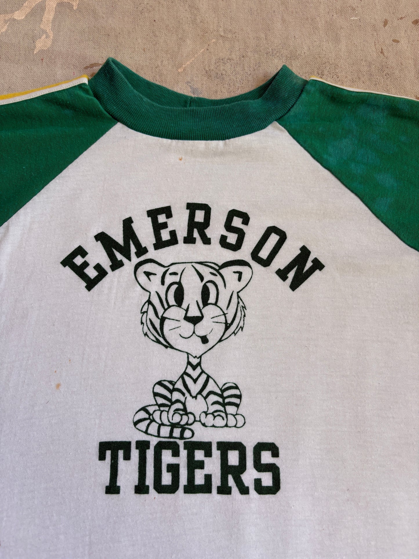 Vintage 80s Emerson Tigers Tee