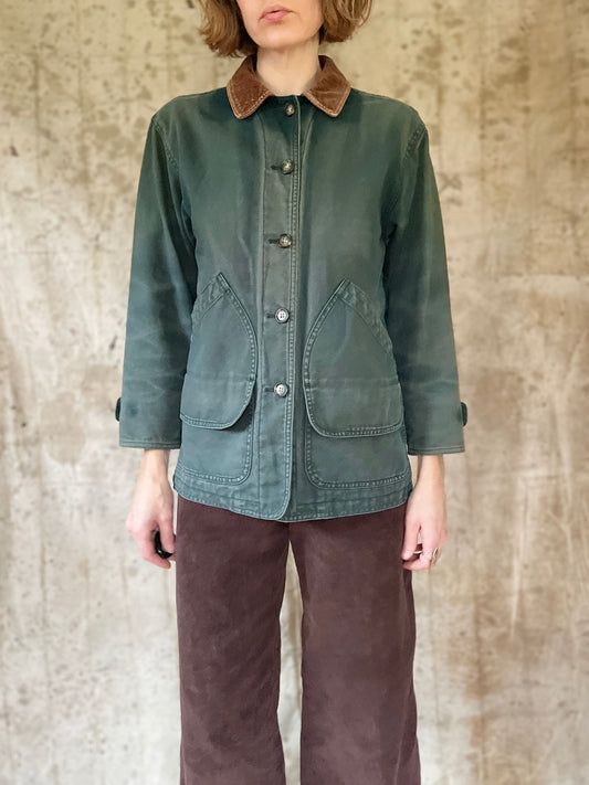 80s Flannel Lined Chore Coat