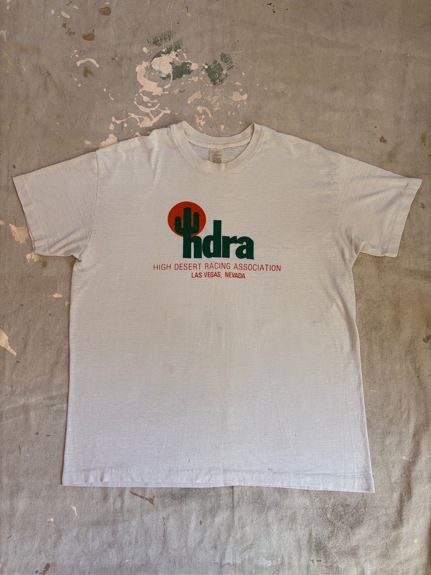 80s High Desert Racing Association Las Vegas Nevada Tee