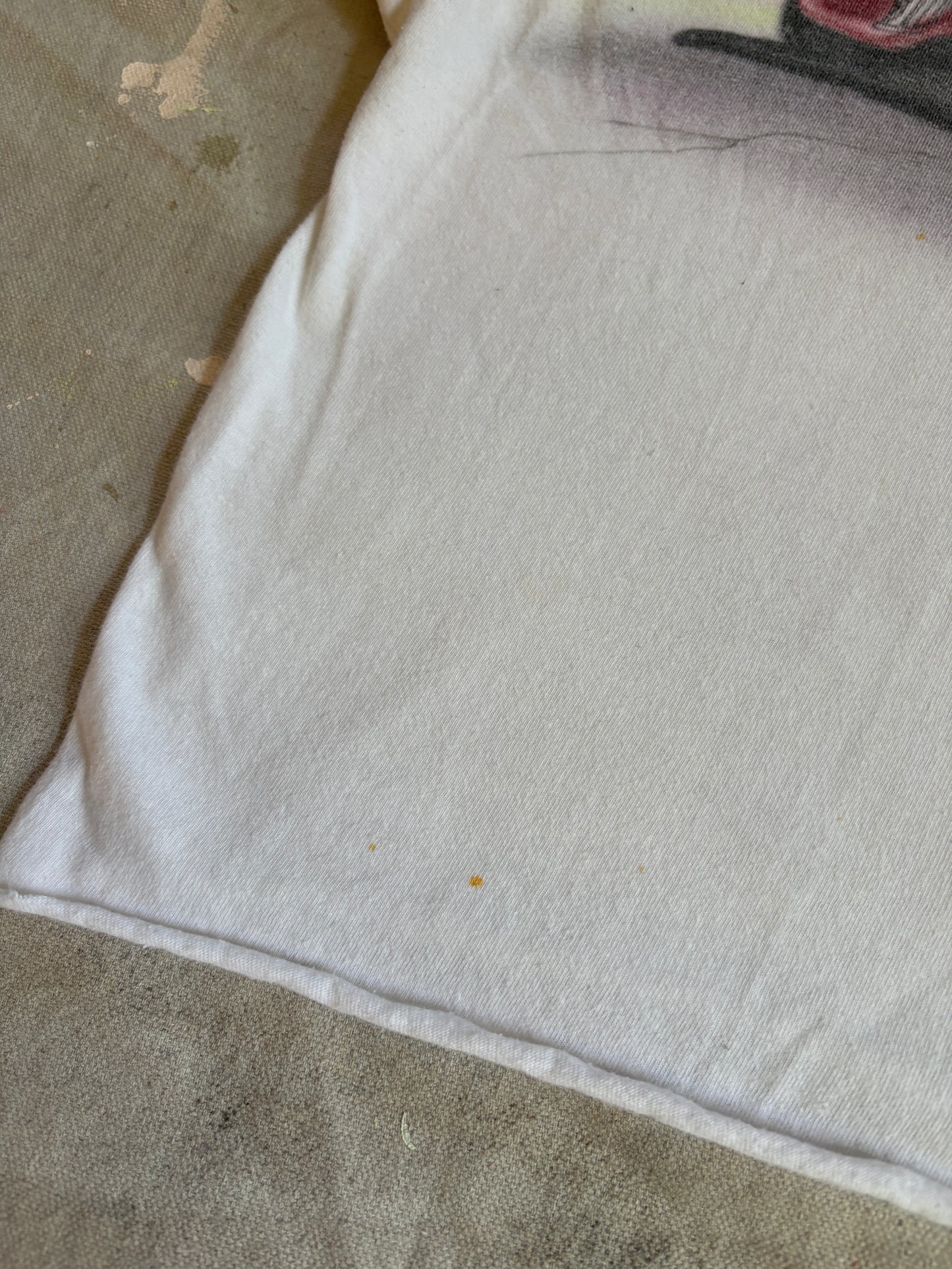 Vintage 80s Cropped Airbrushed Car Tee