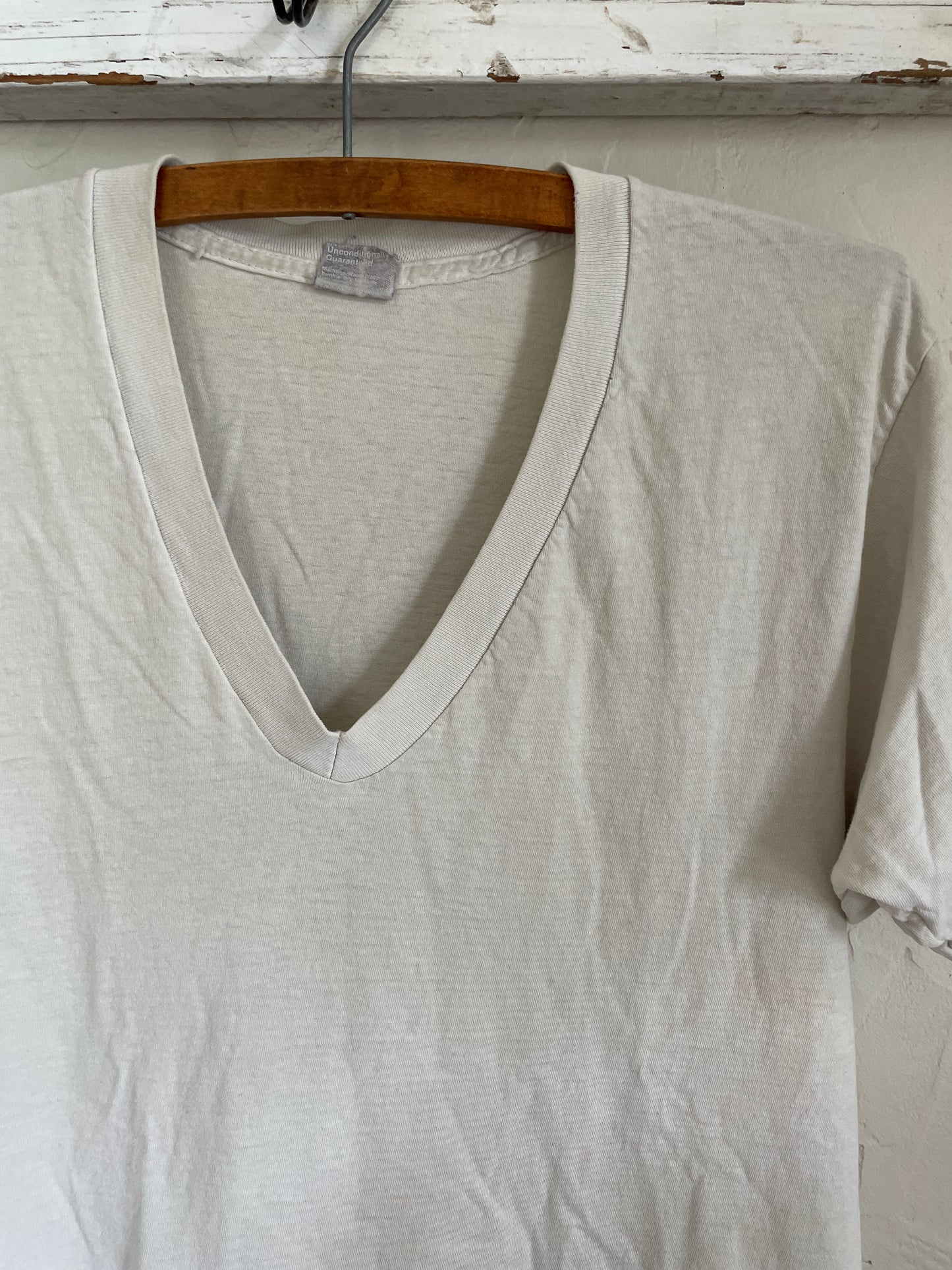 80s Blank White Tee