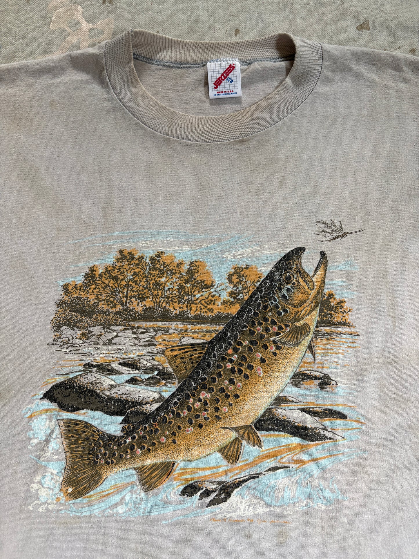 80s/90s Trout Nature Tee